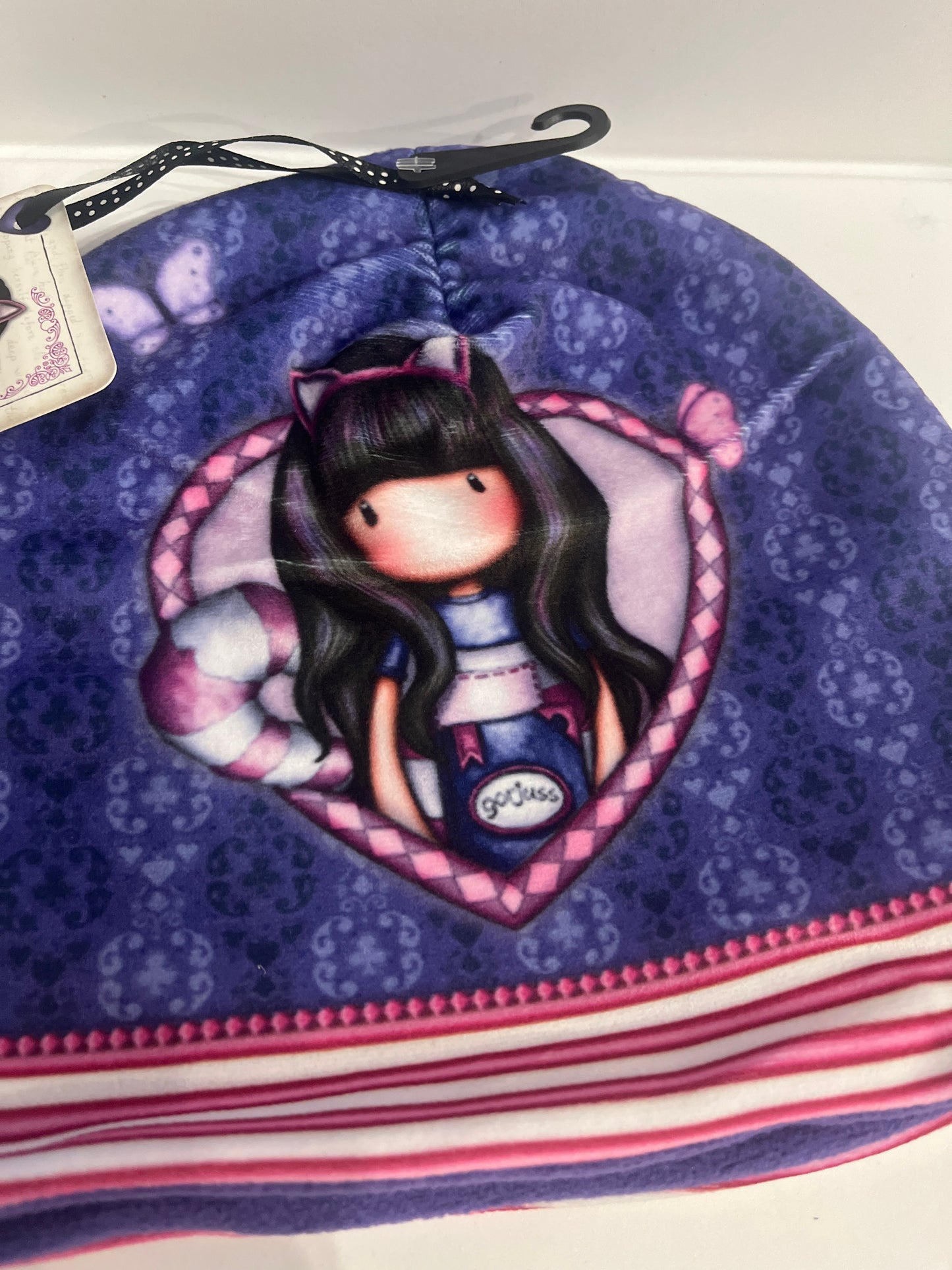 cappello berretto caldo pile 6-8 anni santoro gorjuss stregatto Alice