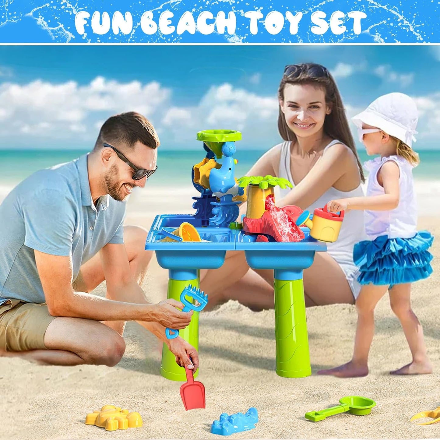 tavolo gioco bambini acqua e sabbia esterno o interno creatività manuale
