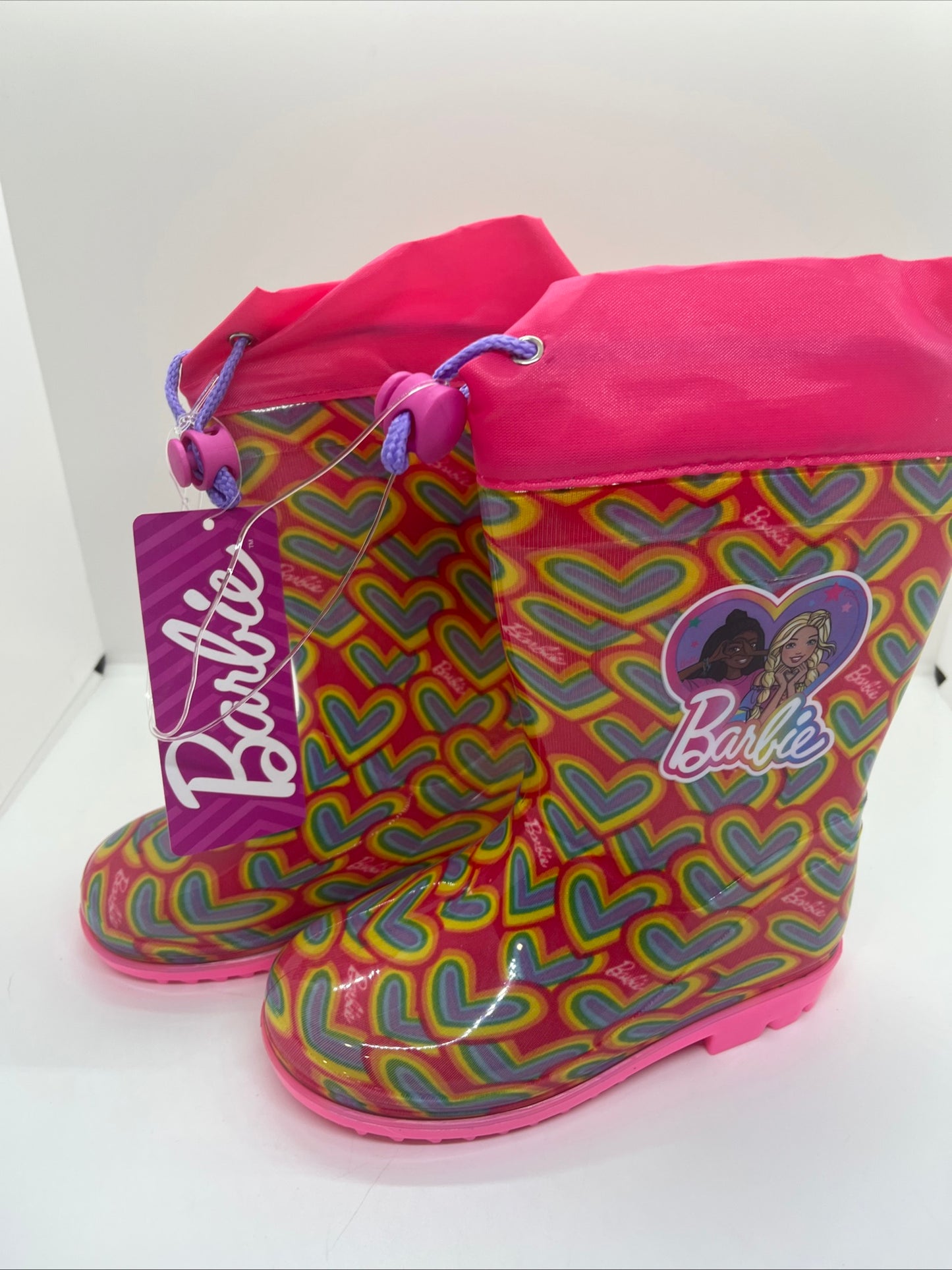 Stivali di gomma barbie pioggia bambini
