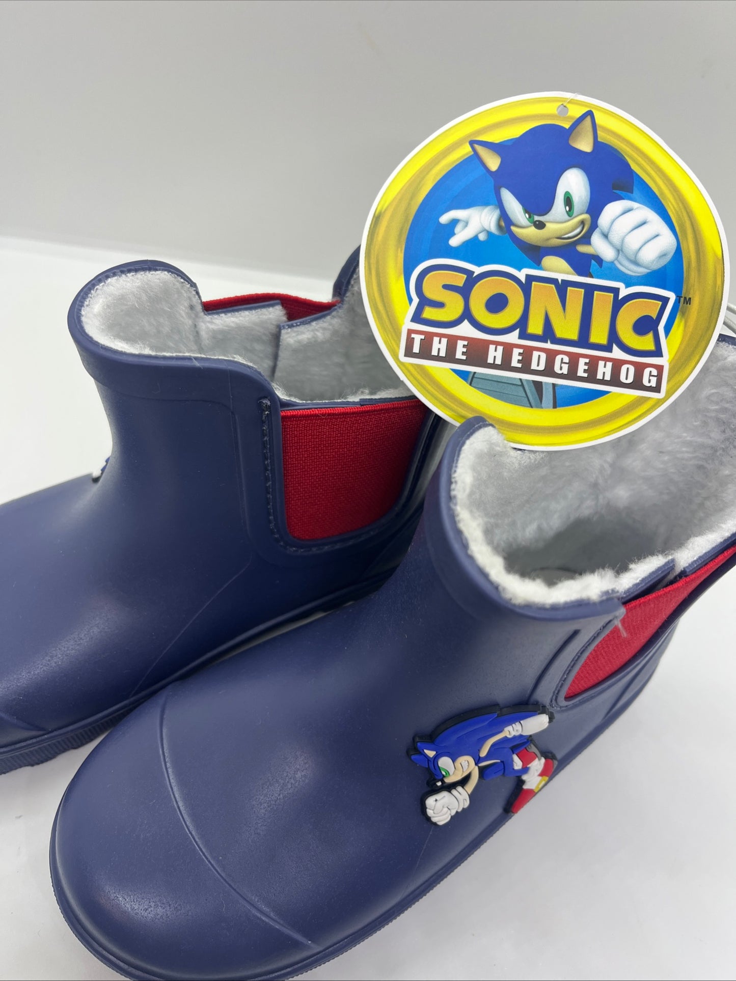 Stivali di gomma Sonic pioggia bambini