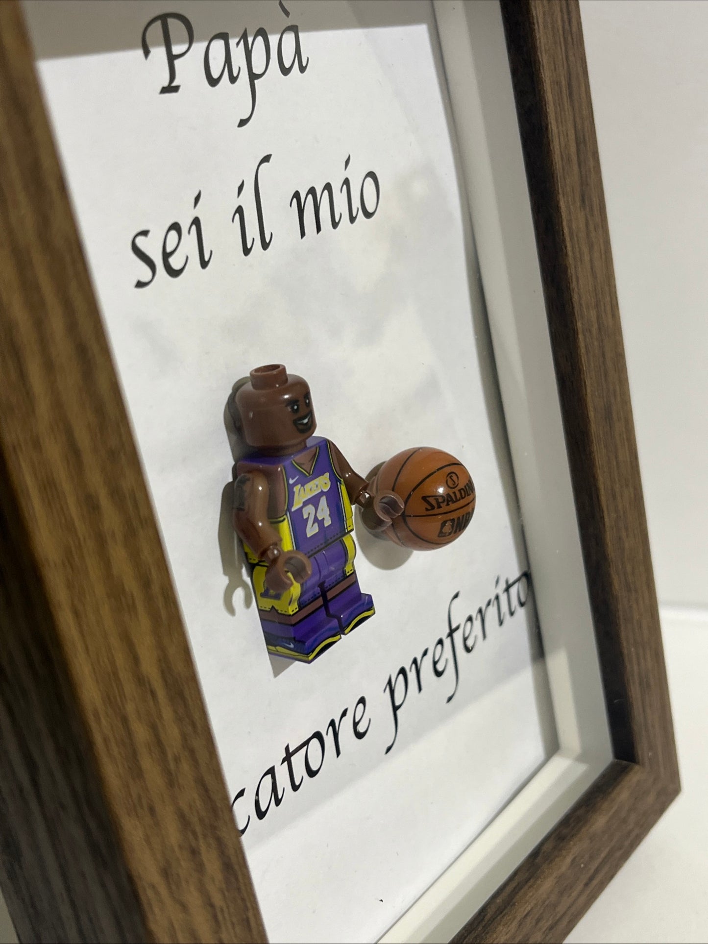 Cornice festa del papà nba basket giocatore nba preferito