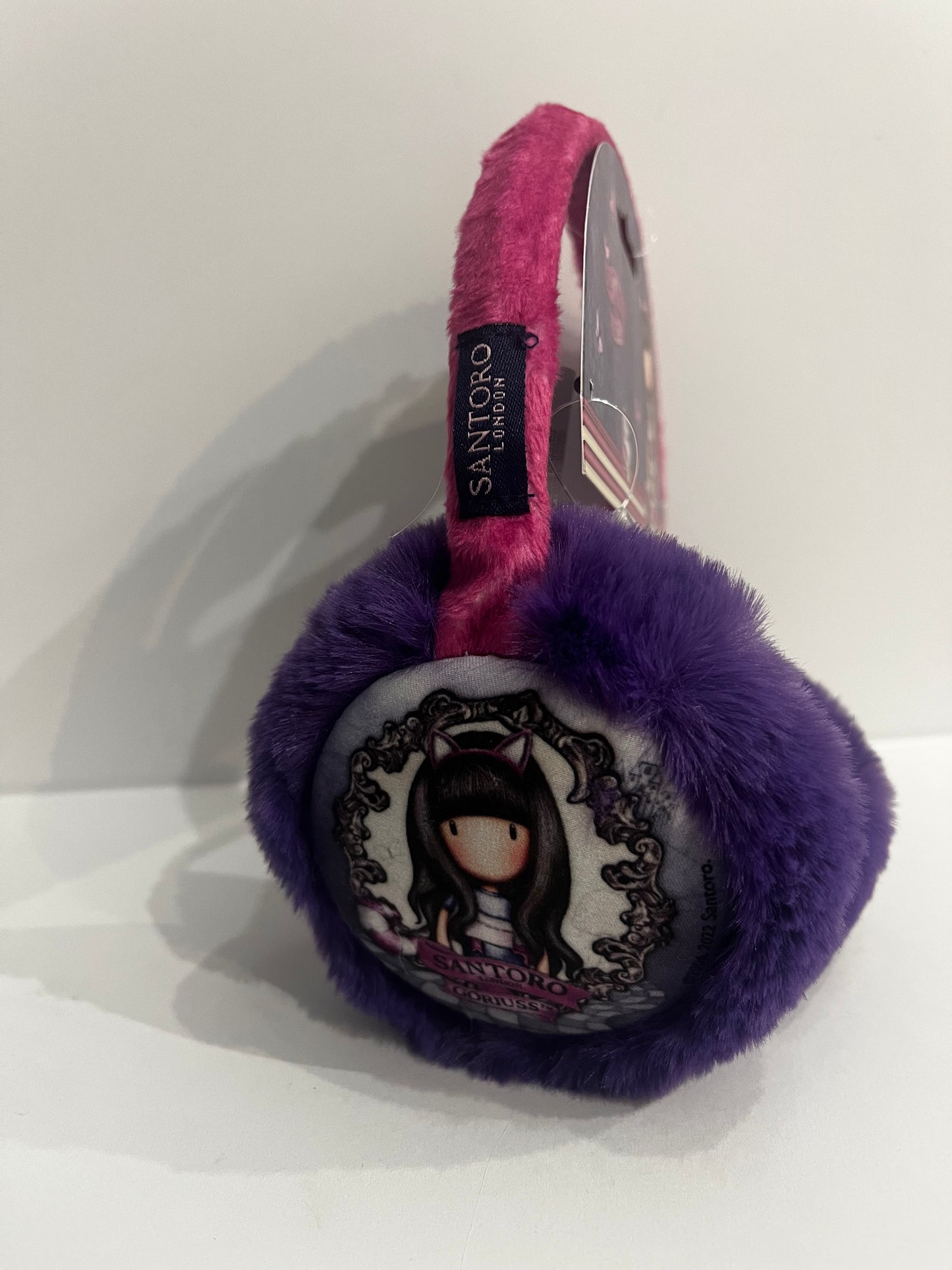 Scalda orecchie cuffie paraorecchie santoro gorjuss stregatto Alice