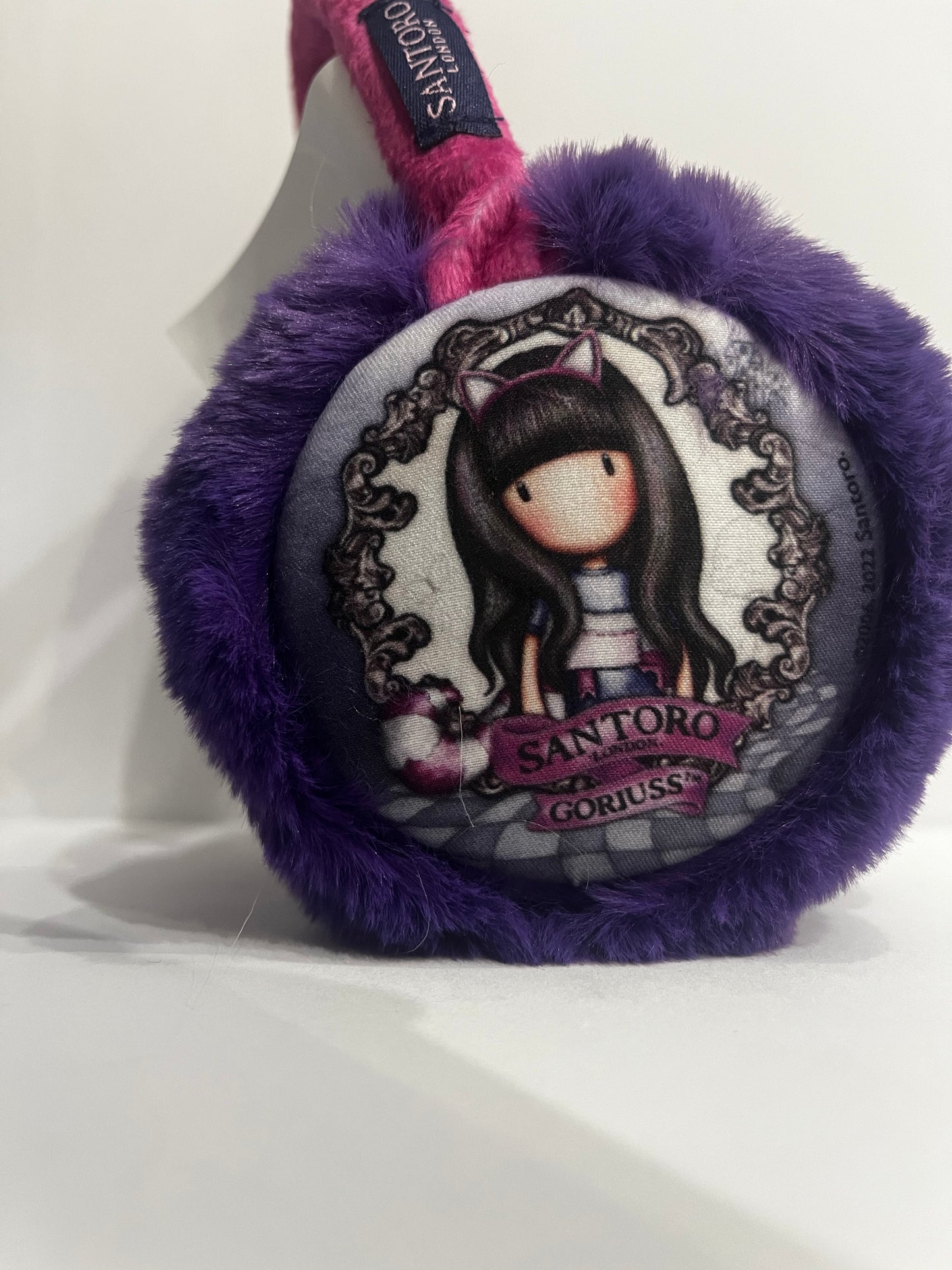 Scalda orecchie cuffie paraorecchie santoro gorjuss stregatto Alice