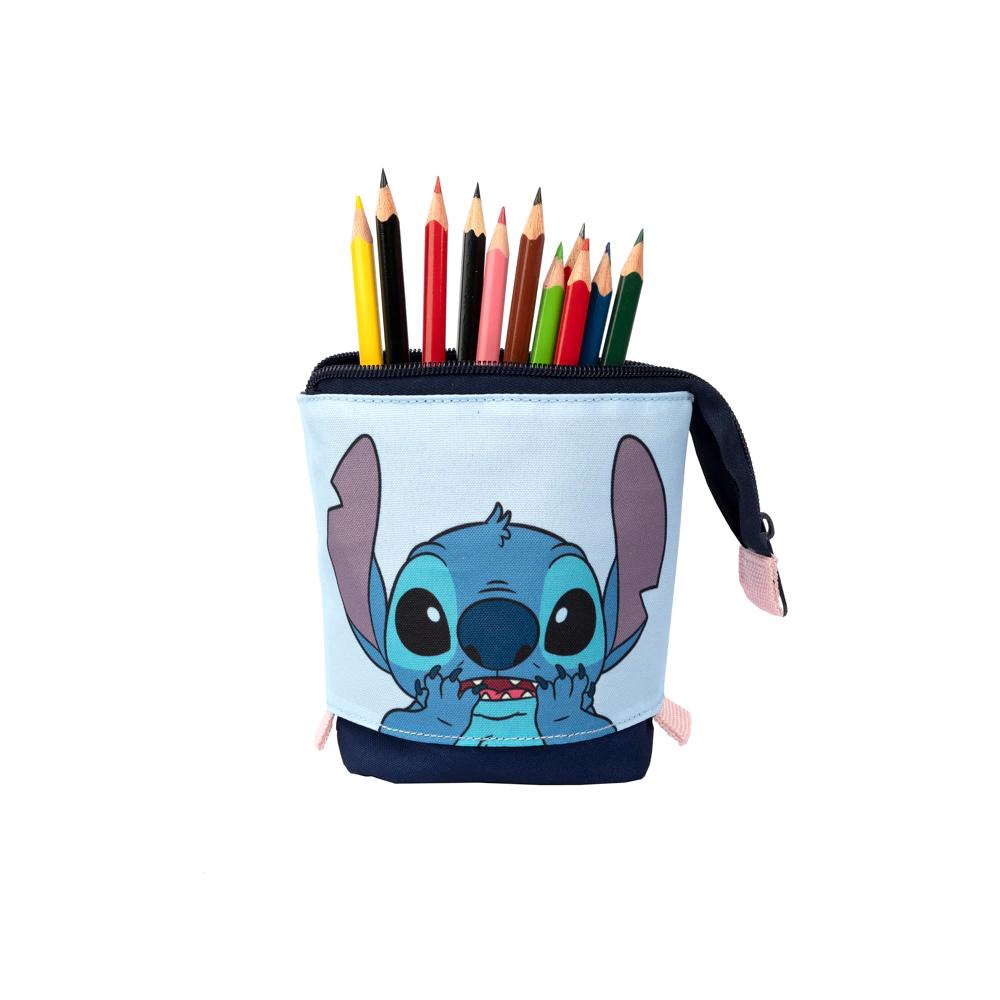 Astuccio scuola disney lilo & stitch porta penne e matite