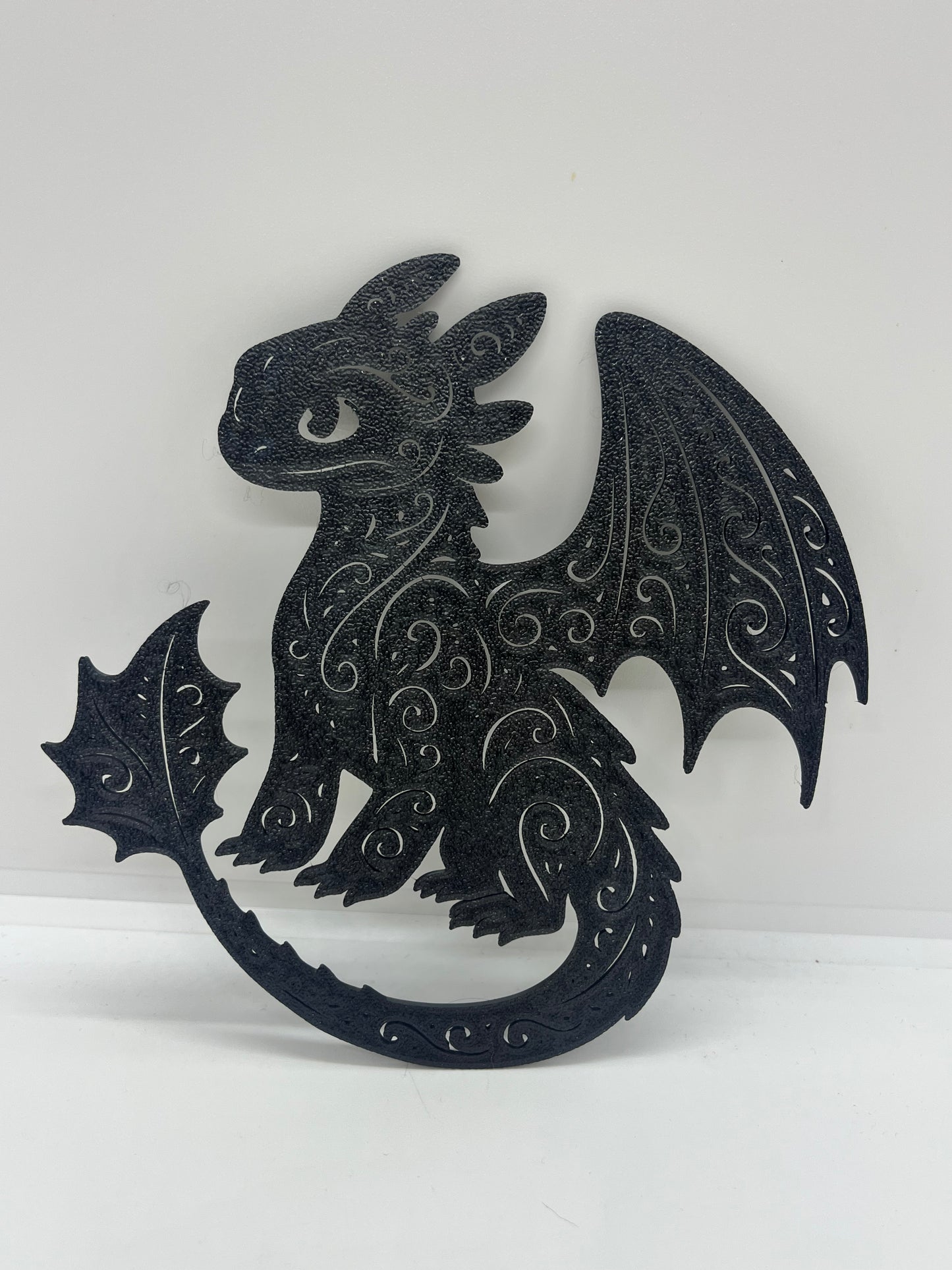 decorazione da parete wall art arte da muro casa drago dragon trainer 14,5x14
