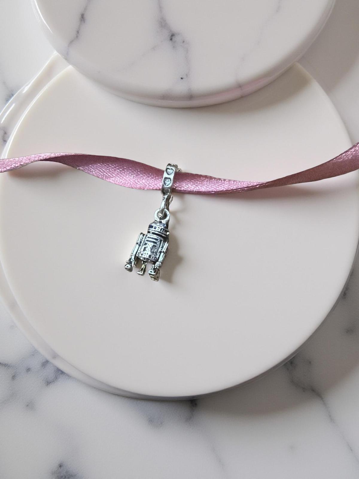 ciondolo star Wars robot R2-D2 per bracciali o collane