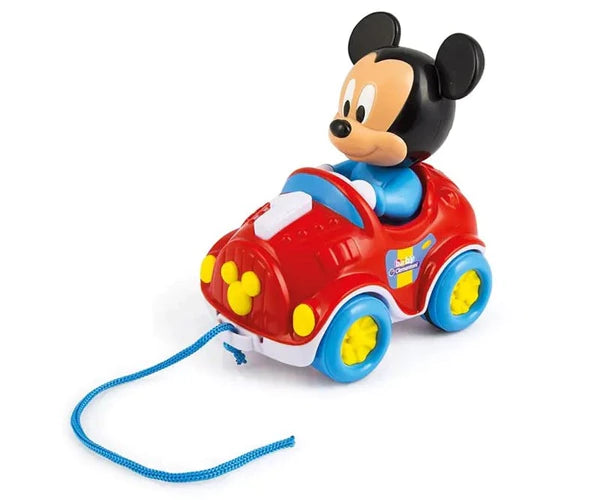 Clementoni disney bambino Mickey auto da traino baby topolino