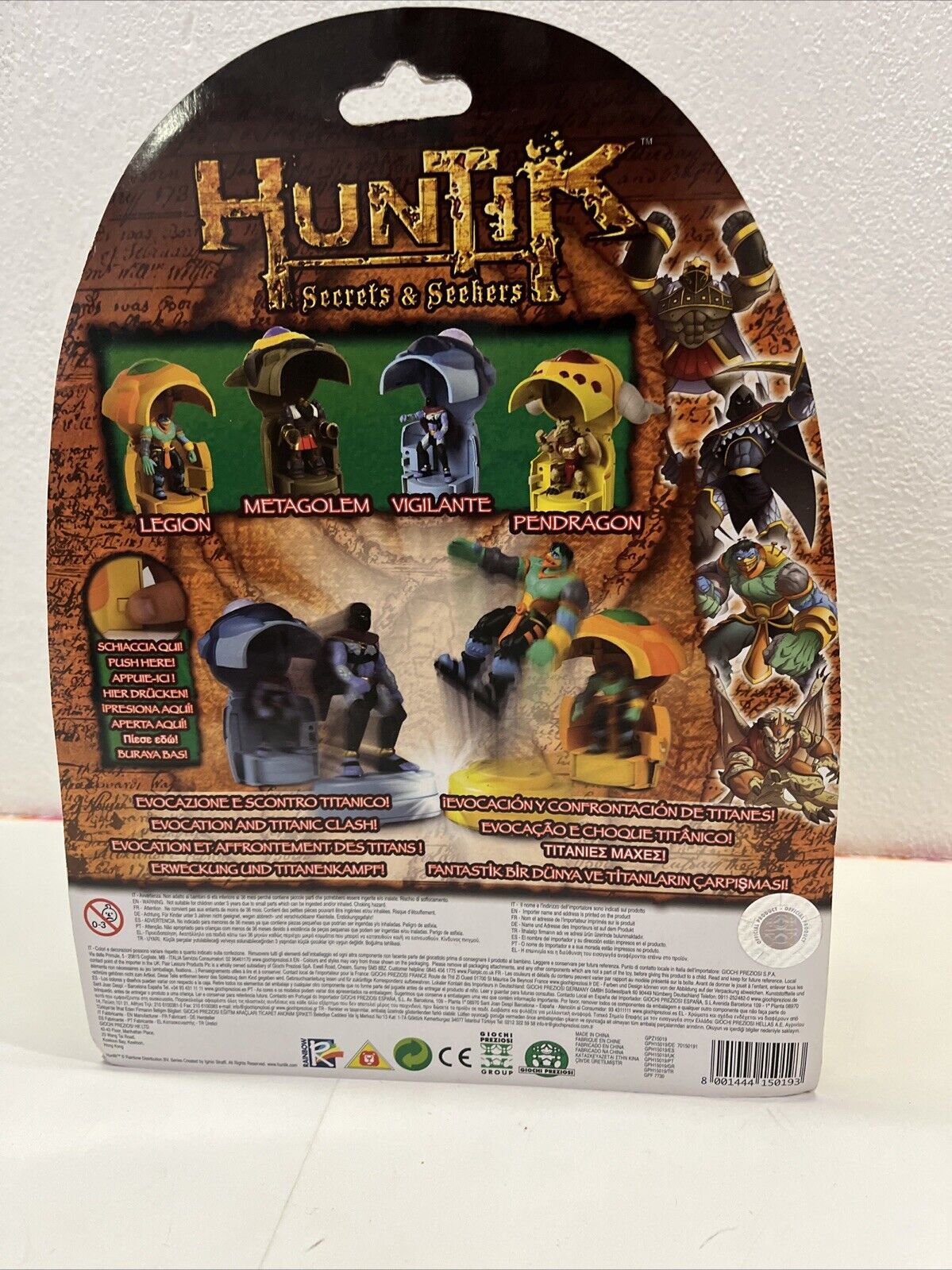 huntik secrets & seehers titan amulet legion