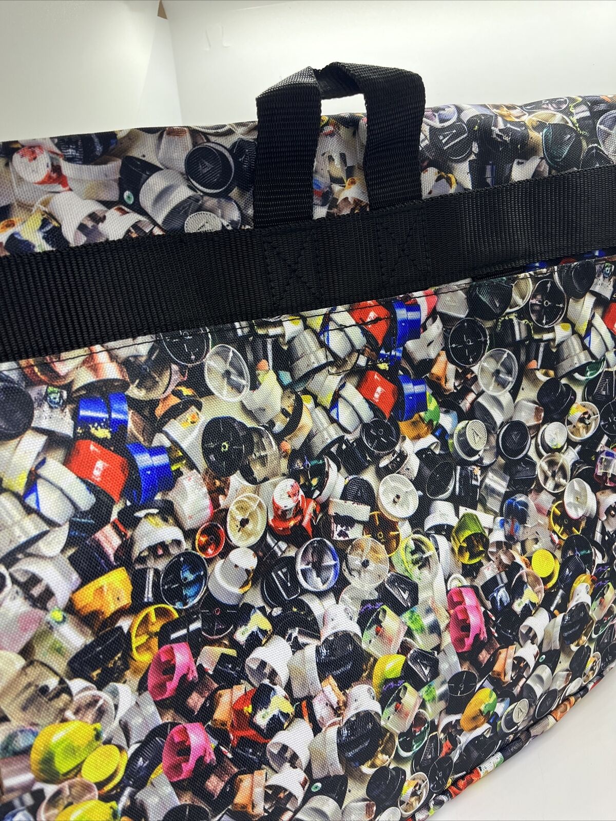 COMIX Borsa A Tracolla Unisex tappi colorati CARTELLA SCUOLA regolabile vacanza