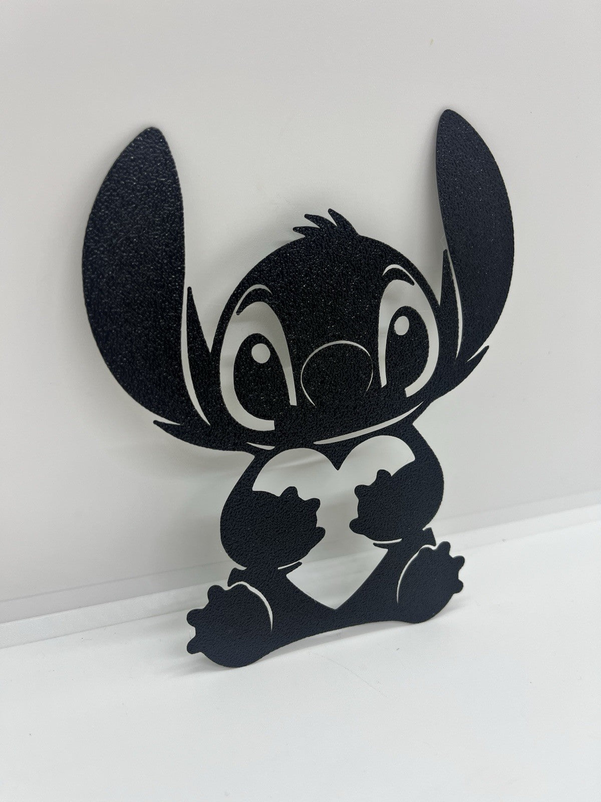 decorazione da parete wall art arte da muro casa stitch cuore PLA