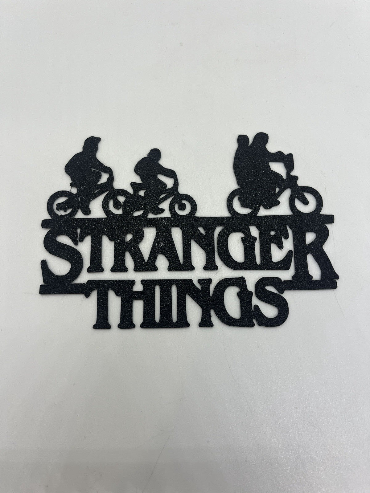 decorazione da parete wall art arte da muro casa STRANGER THINGS scritta PLA