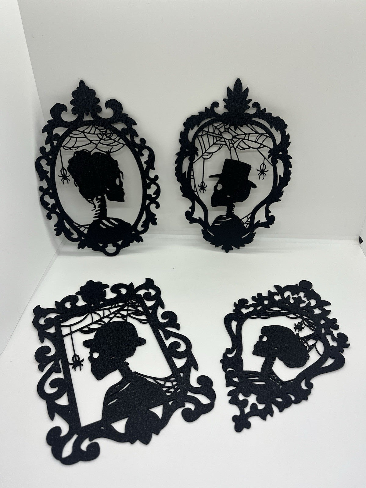 decorazione da parete wall art arte da muro casa halloween quadro scheletro pla