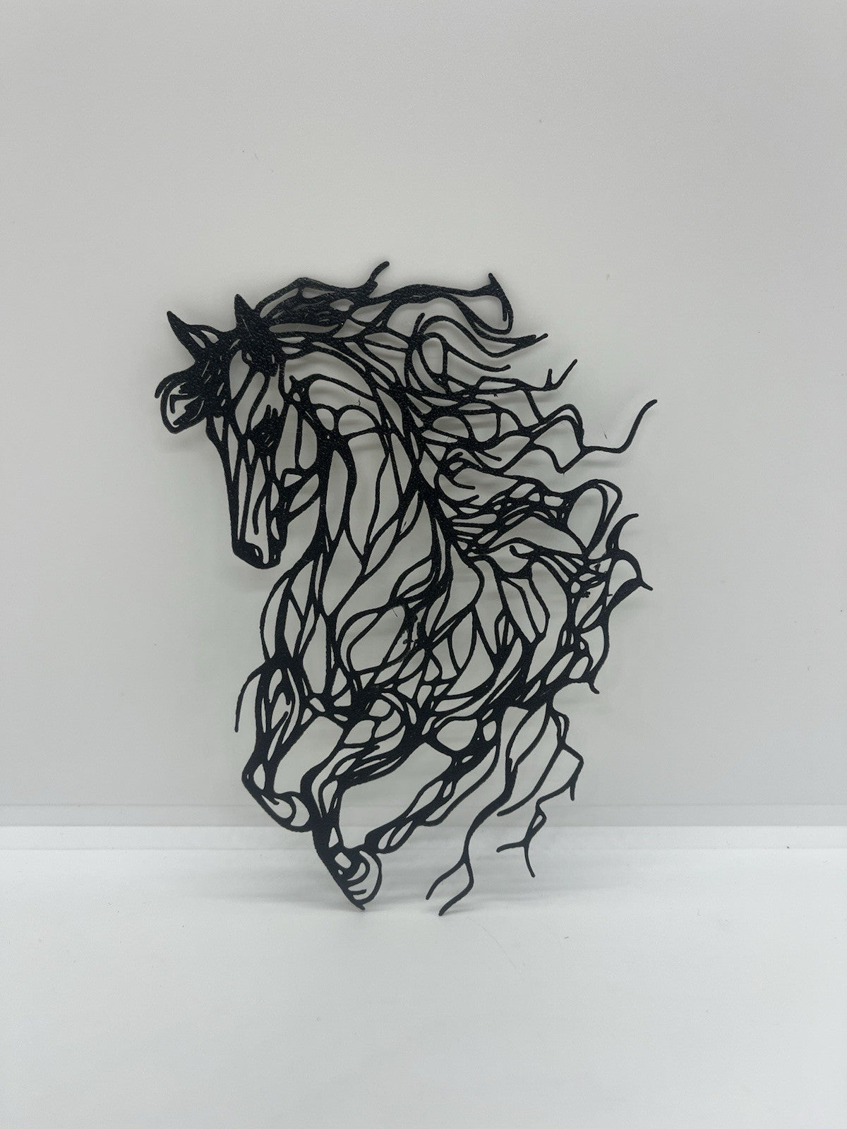 decorazione da parete wall art arte da muro casa cavallo horse equitazione PLA