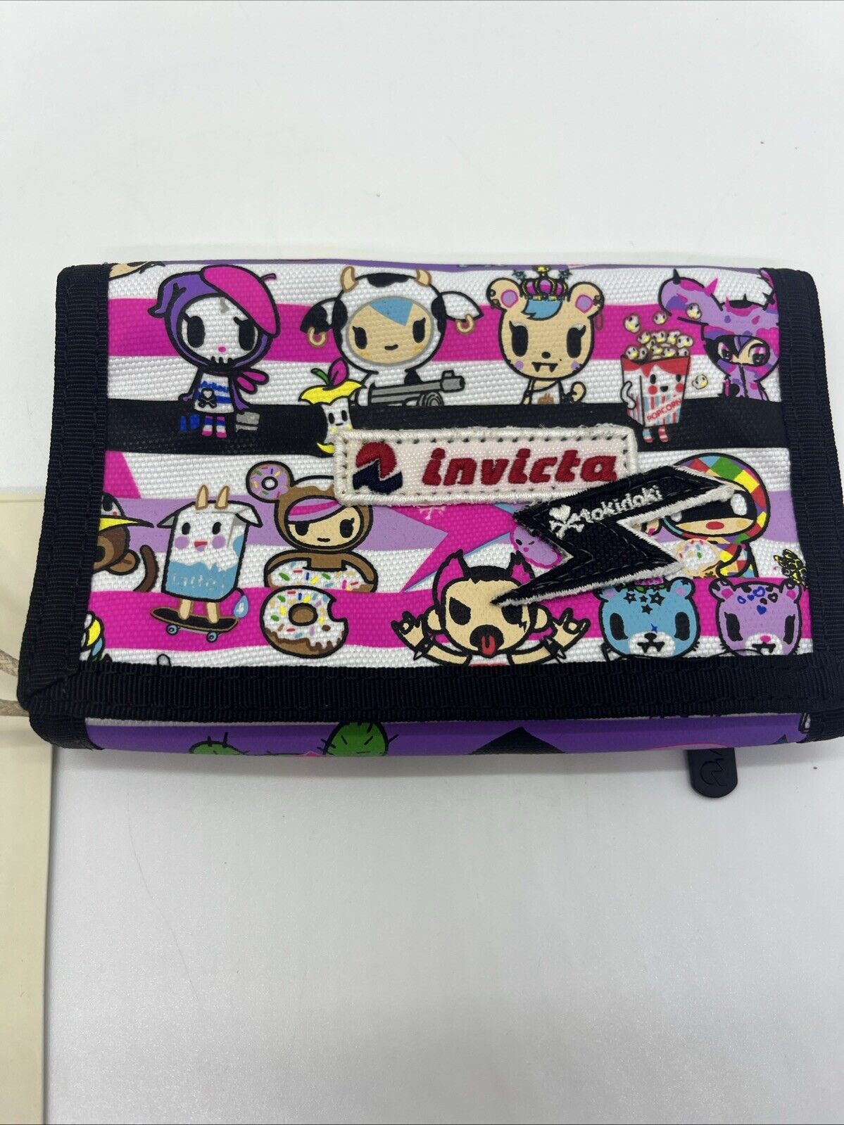 PORTAFOGLIO BAMBINA INVICTA 14x9 BORSELLO STRAP TOKIDOKI