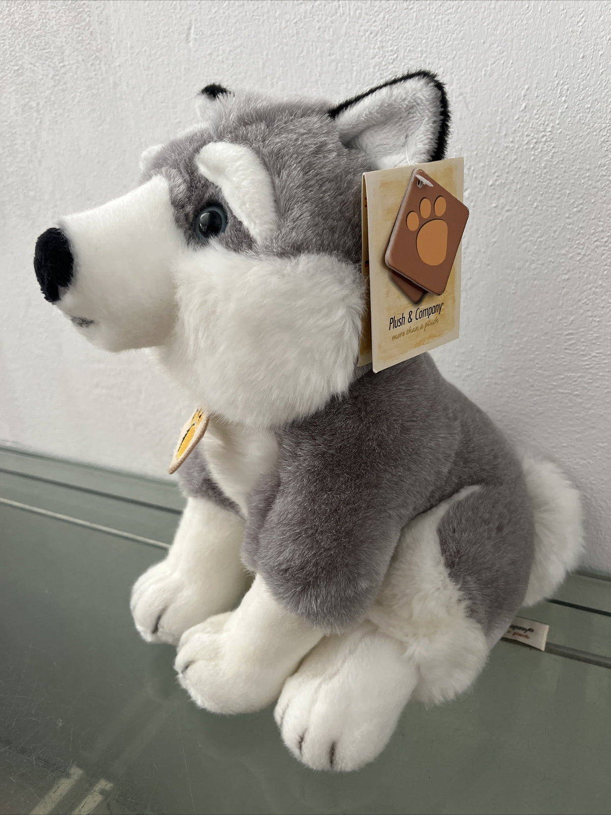 peluche cane Husky plush & company mordido 27 Cm