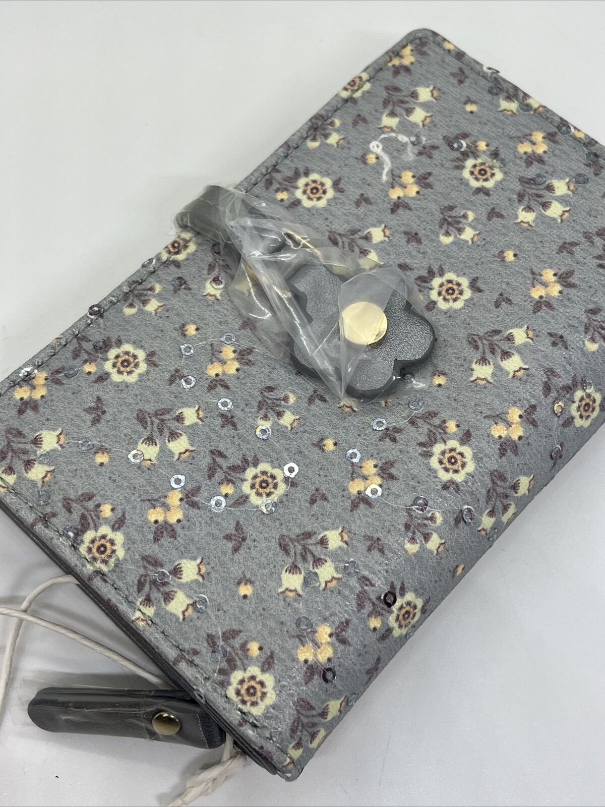 portafogli HOY! fiori grigio borsello donna camomilla
