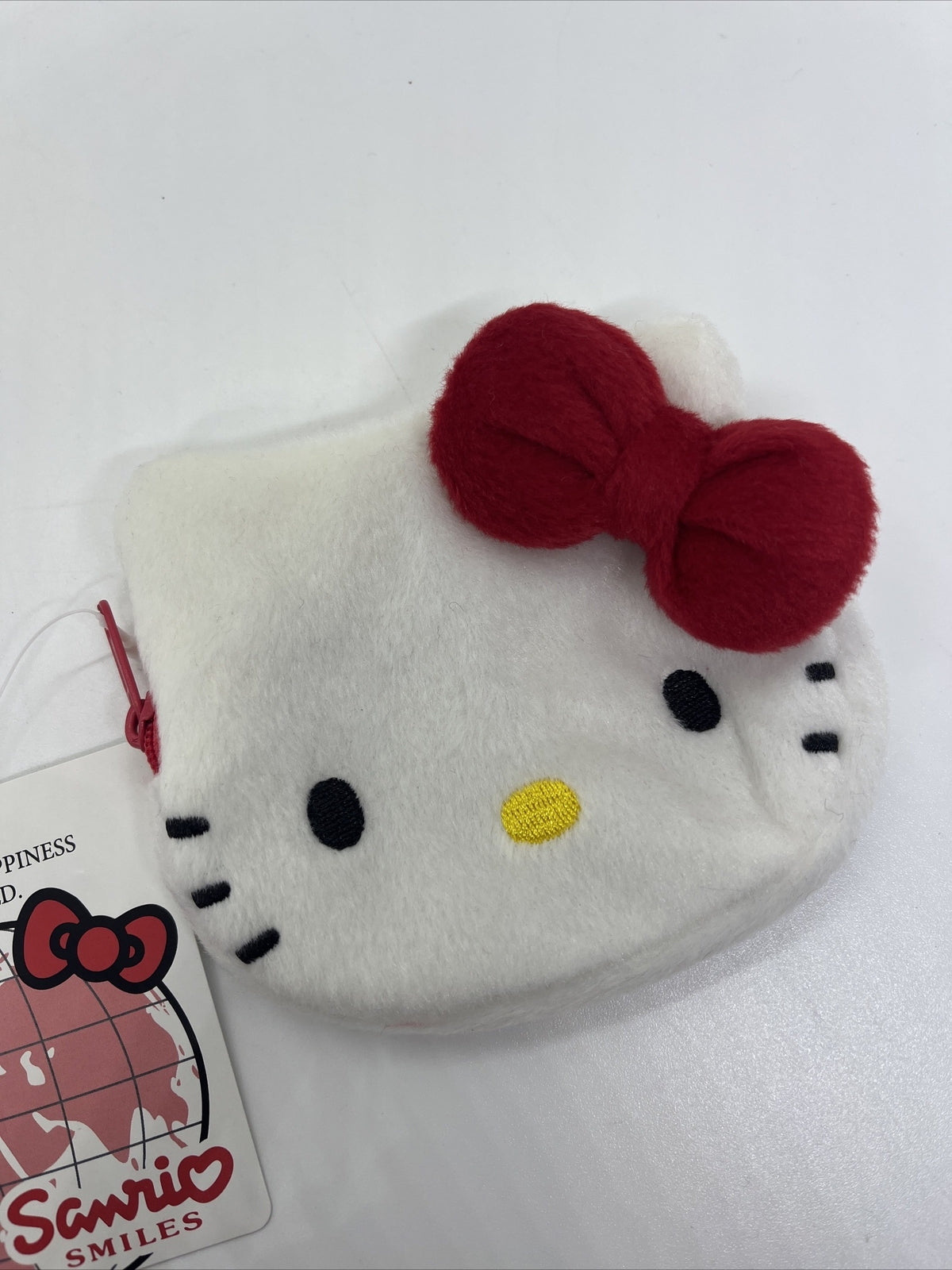 PORTAMONETA HELLO KITTY PELUCHE BORSELLINO 11,5x9,5
