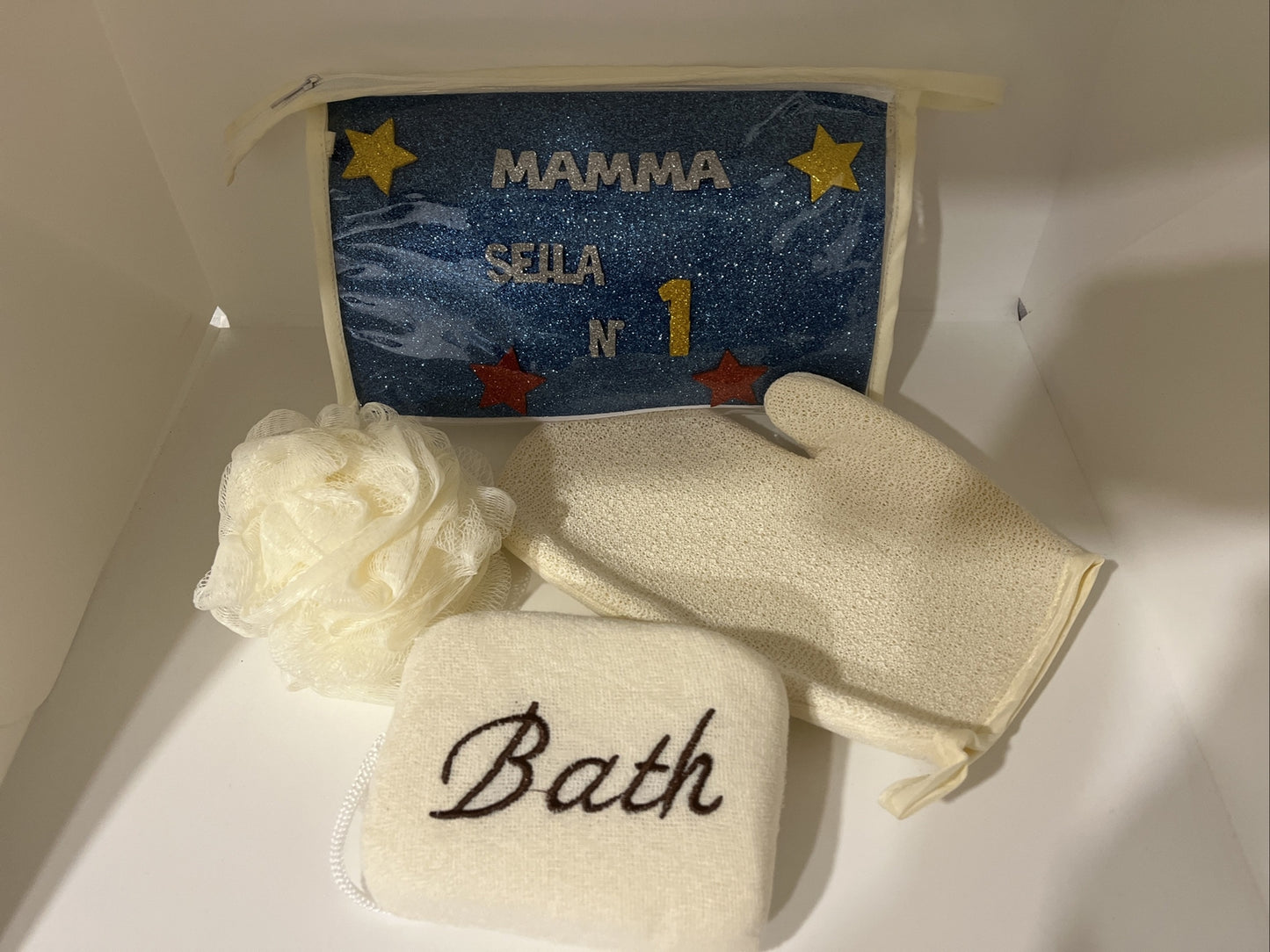 regalo festa della mamma n1 set bagno relax idea regali pochette borsa beauty