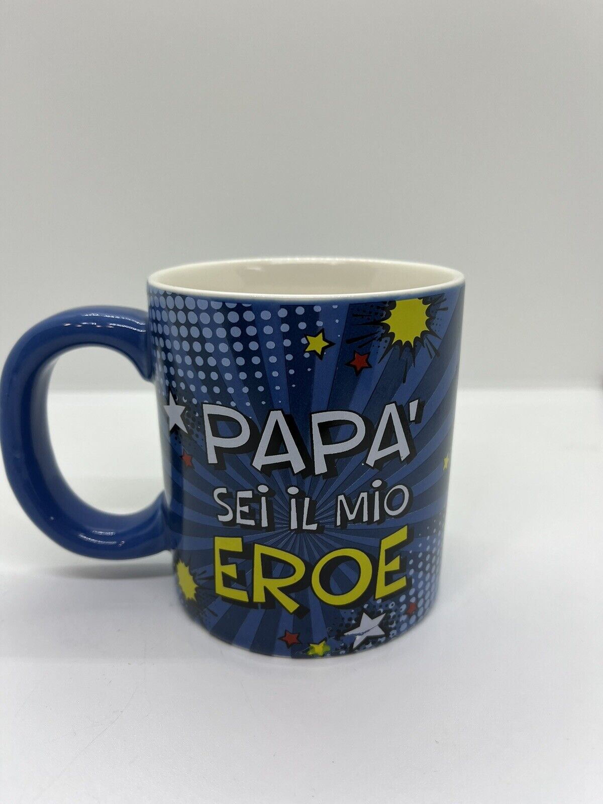 tazza festa del papà auguri papa' SEI IL MIO EROE
