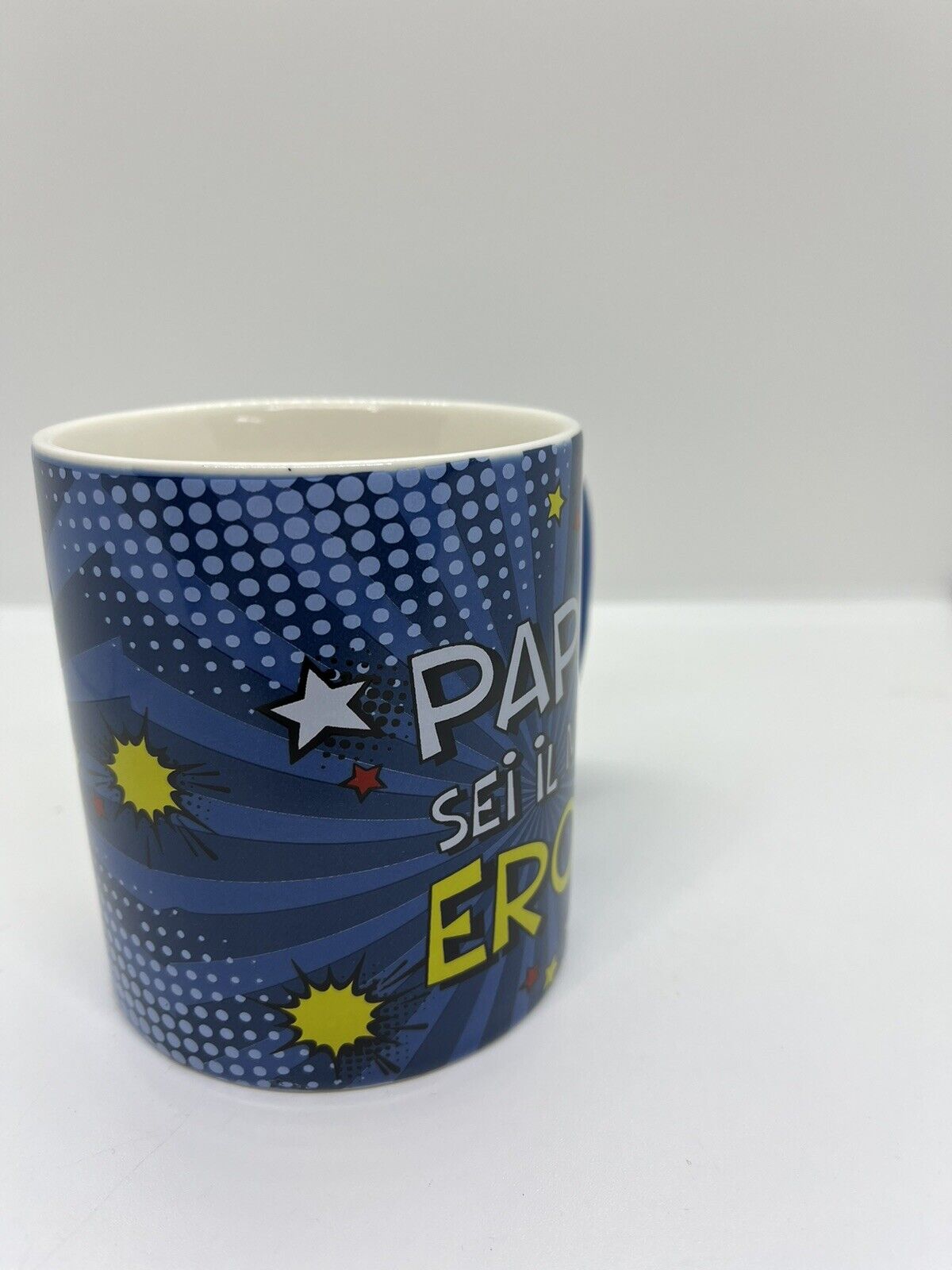 tazza festa del papà auguri papa' SEI IL MIO EROE