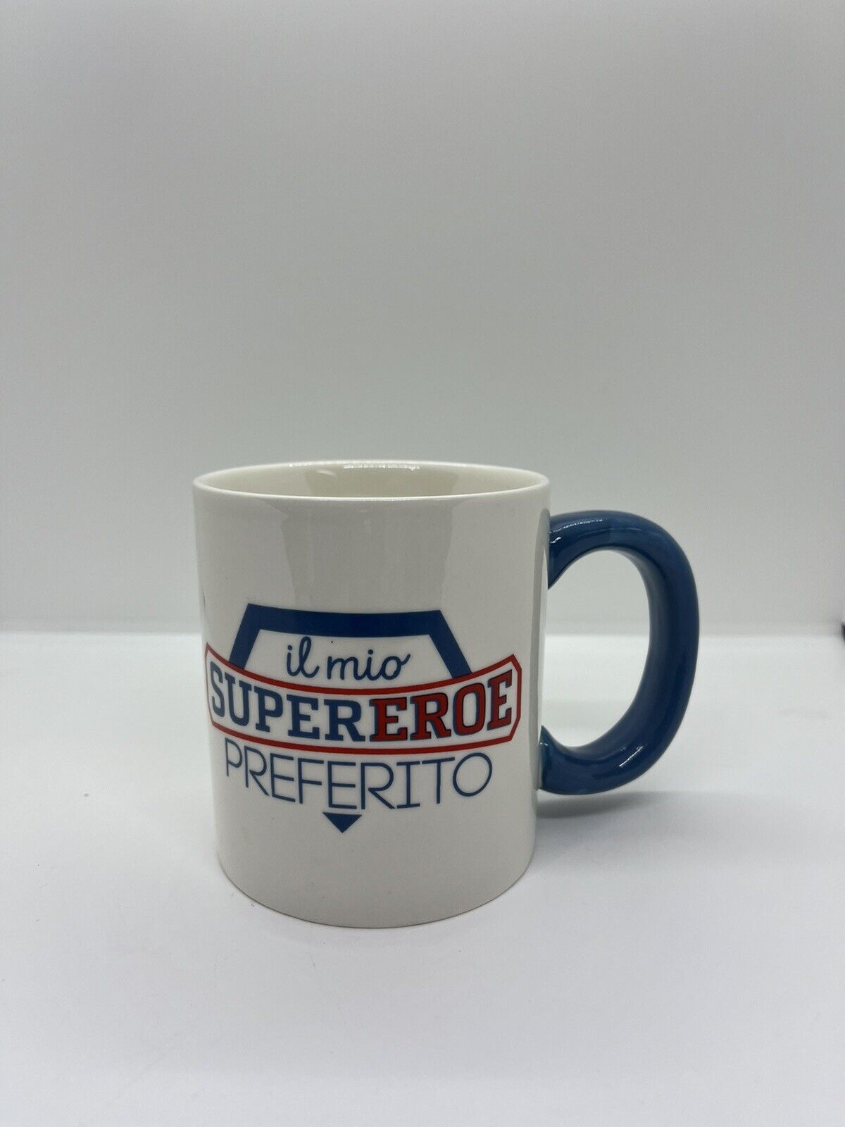 tazza festa del papà super eroe auguri papa'