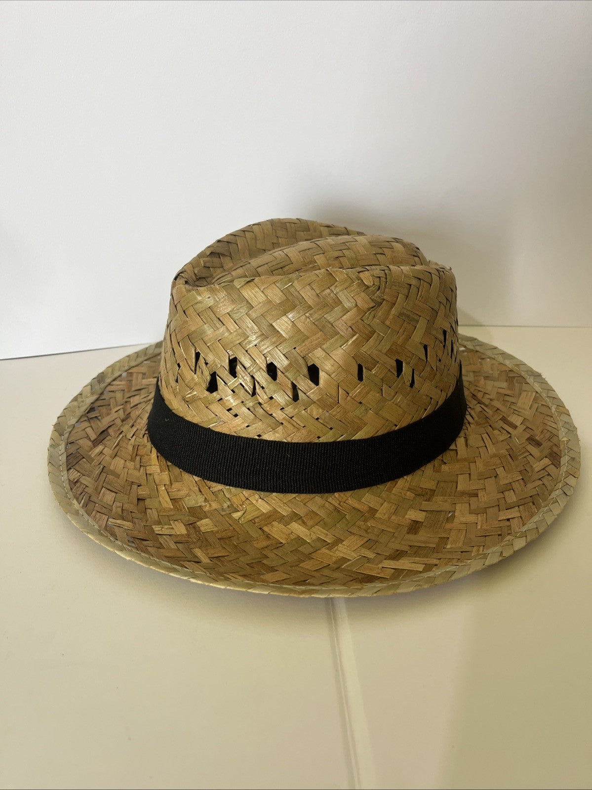CAPPELLO SOLE DI PAGLIA PER GIARDINAGGIO CONTADINO UOMO TAGLIA UNICA