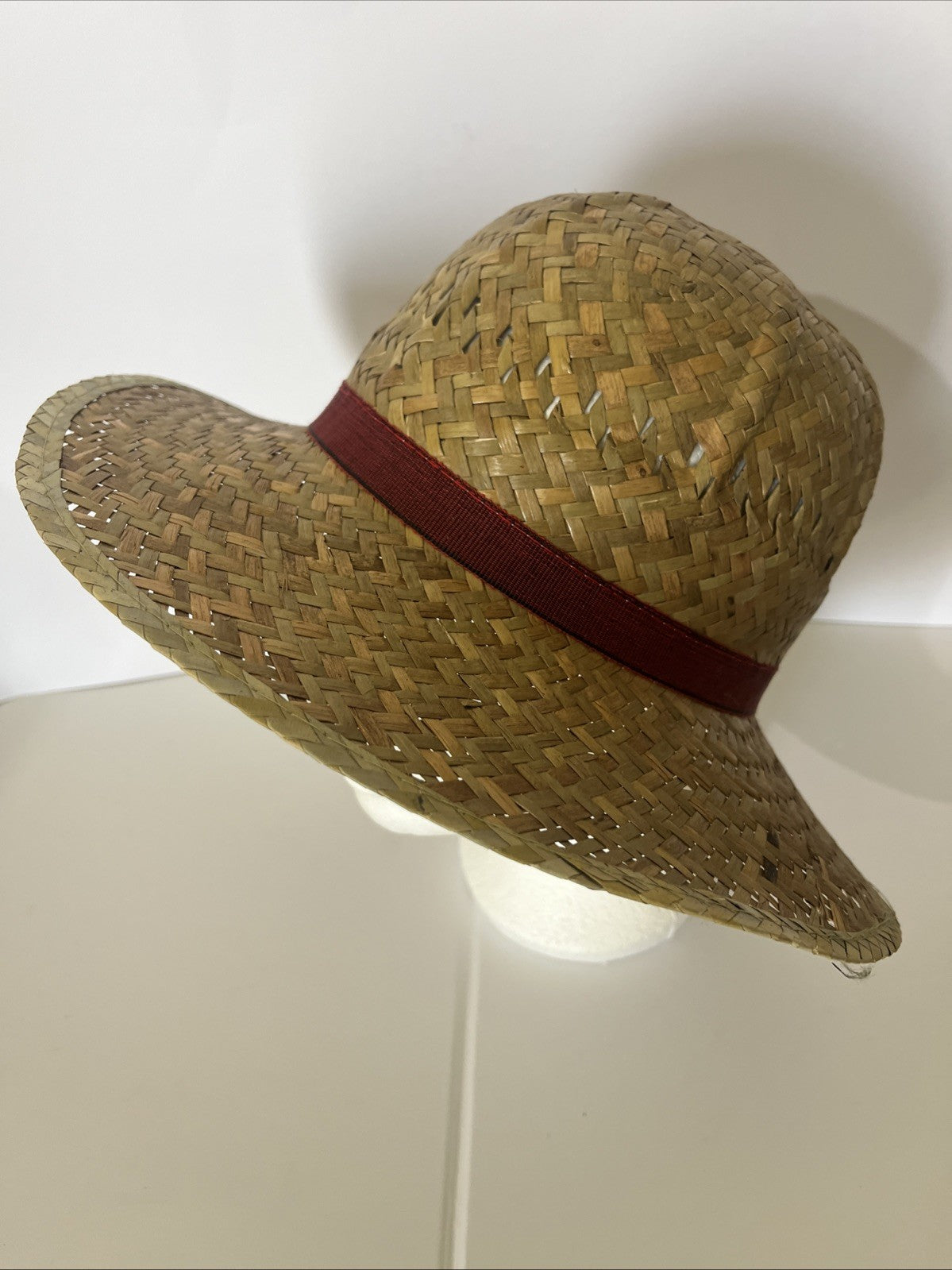 CAPPELLO DA SOLE DI PAGLIA ESPLORATORE SAFARI DONNA PASSEGGIO MARE TG UNICA
