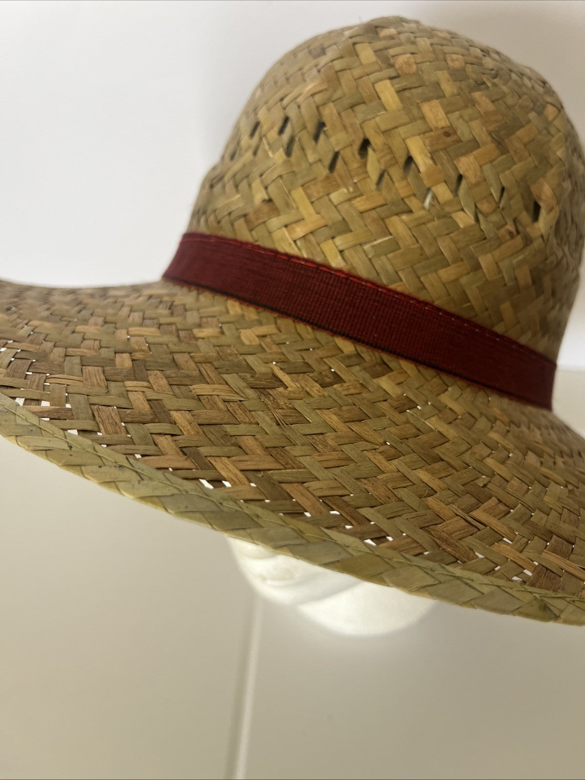 CAPPELLO DA SOLE DI PAGLIA ESPLORATORE SAFARI DONNA PASSEGGIO MARE TG UNICA