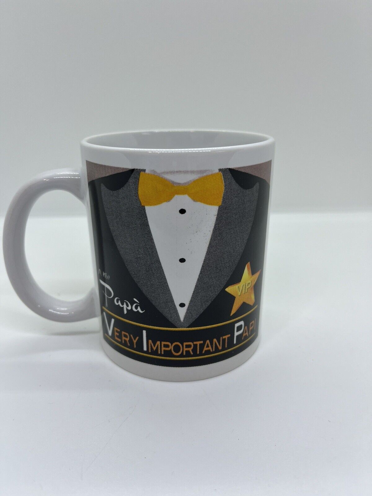 tazza festa del papà auguri papa' VIP importante