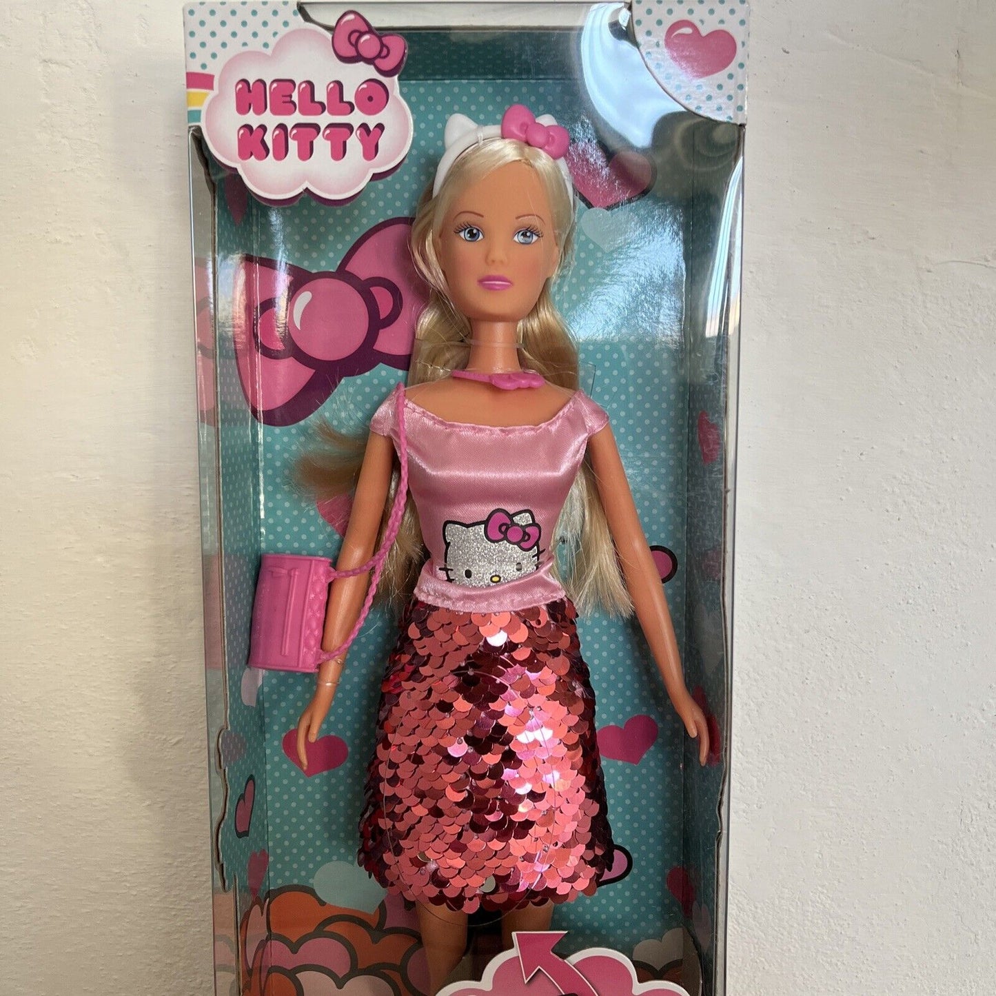 Steffi love barbie hello kitty paillettes Reversibili
