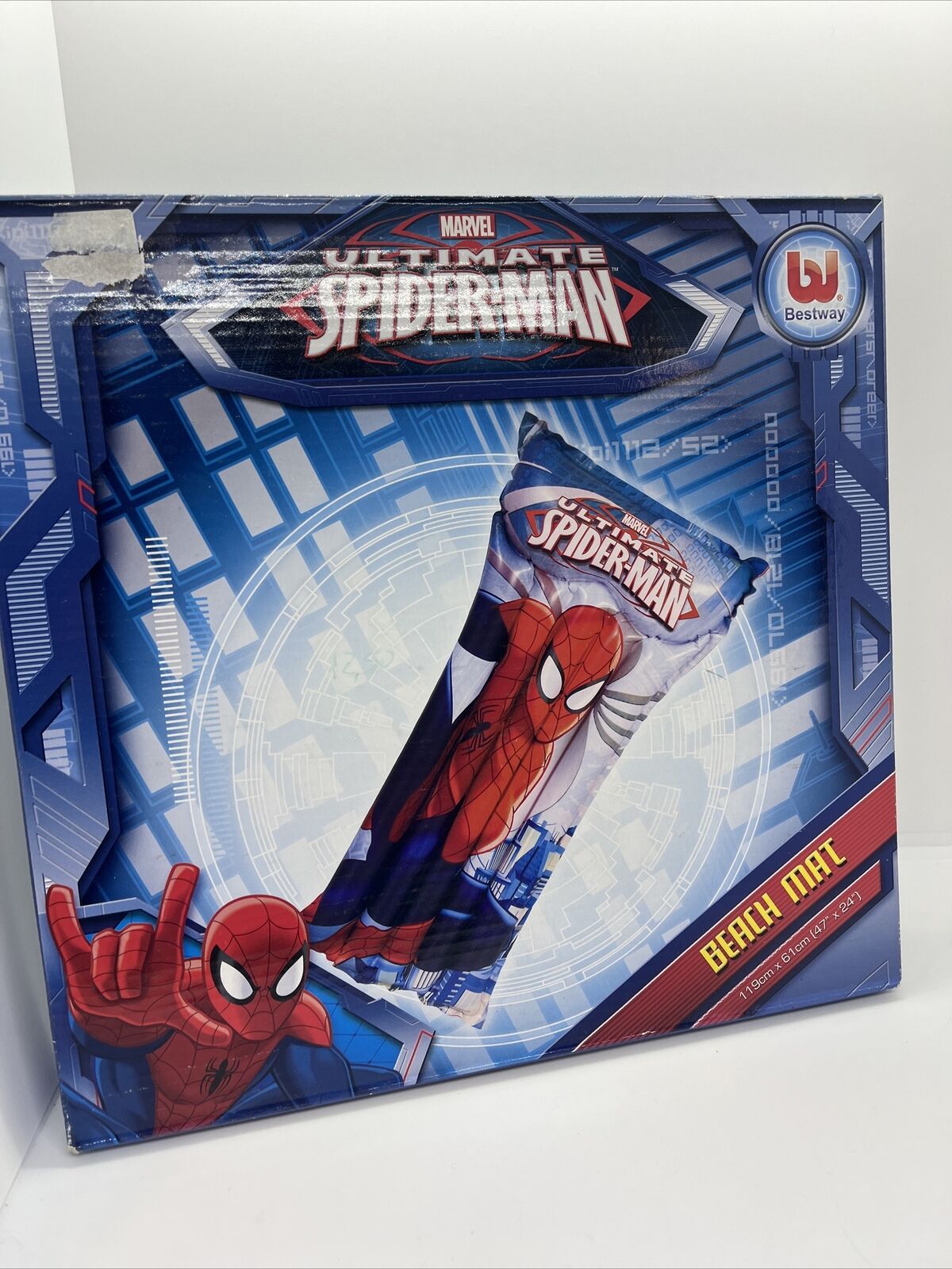materassino spider man gonfiabile 119x61 Bestway mare bambini