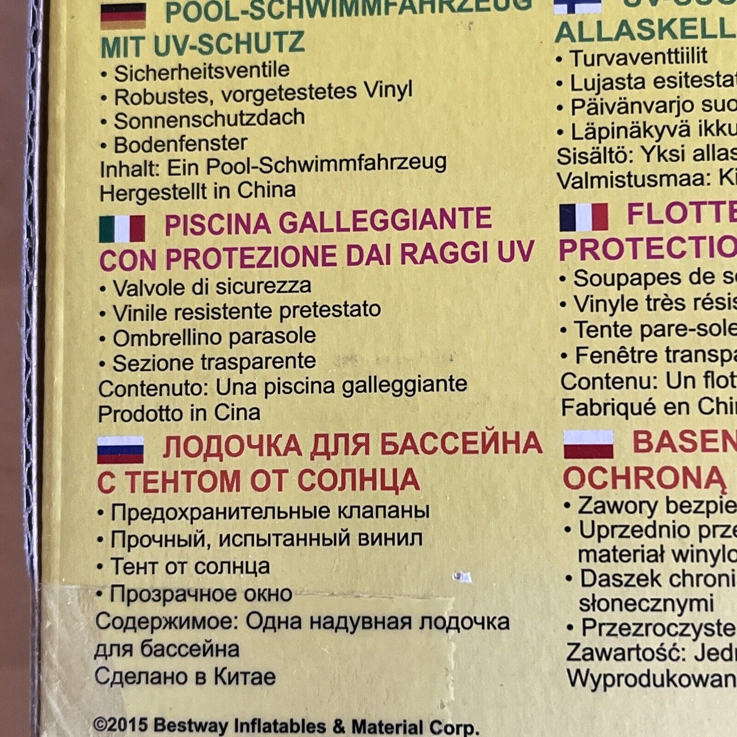 piscina galleggiante proteggi raggi uv aereo 102x97 gonfiabile Mare piscina baby