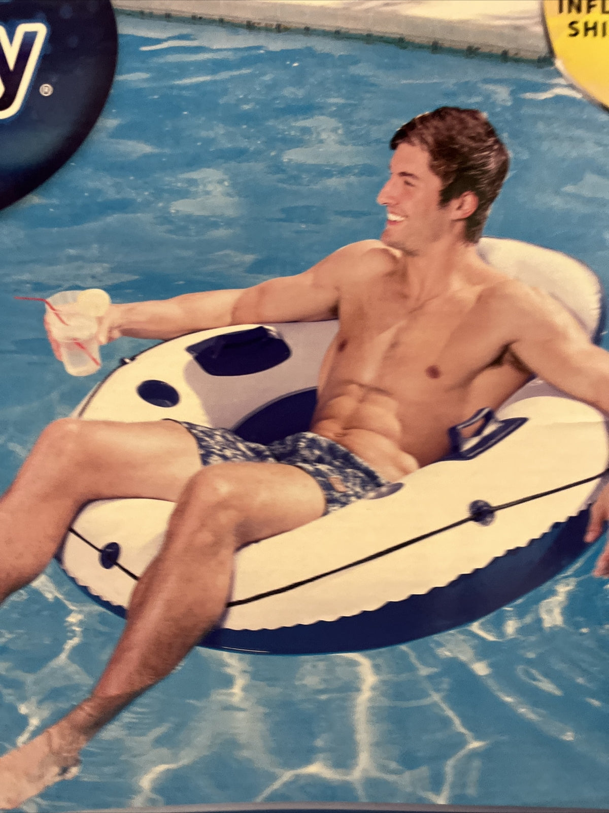 Poltrona gonfiabile piscina mare 119 Cm canotto materassino comodo