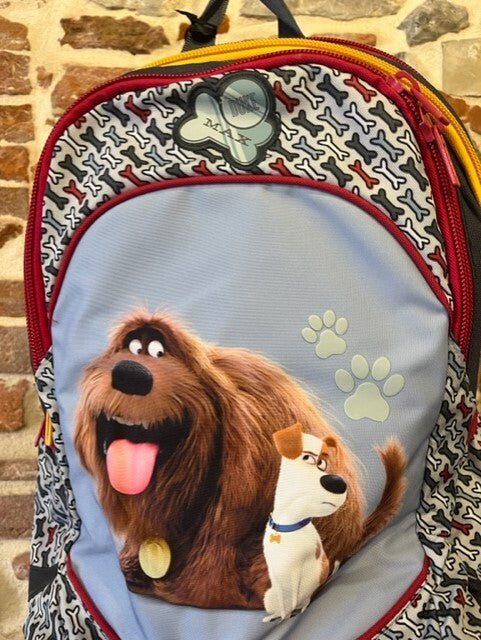 ZAINO SCUOLA PETS ANIMALI SCUOLA TRE ZIP CAPIENTE LEMPO LIBERO