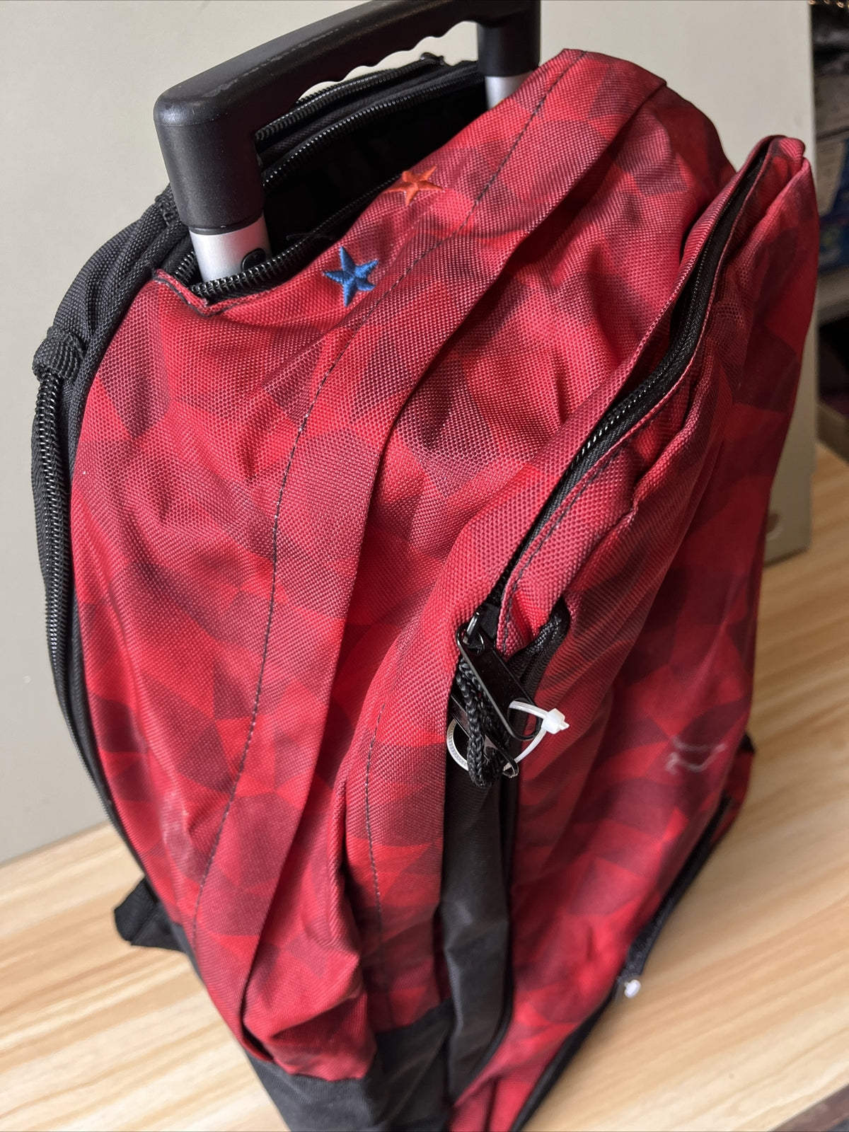 zaino trolley scuola vacanze tempo libero borsa a mano ruote removibili