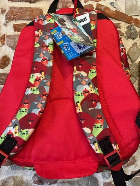 ZAINO SCUOLA ANGRY BIRDS SCUOLA ZIP CAPIENTE LEMPO LIBERO UCCELLI