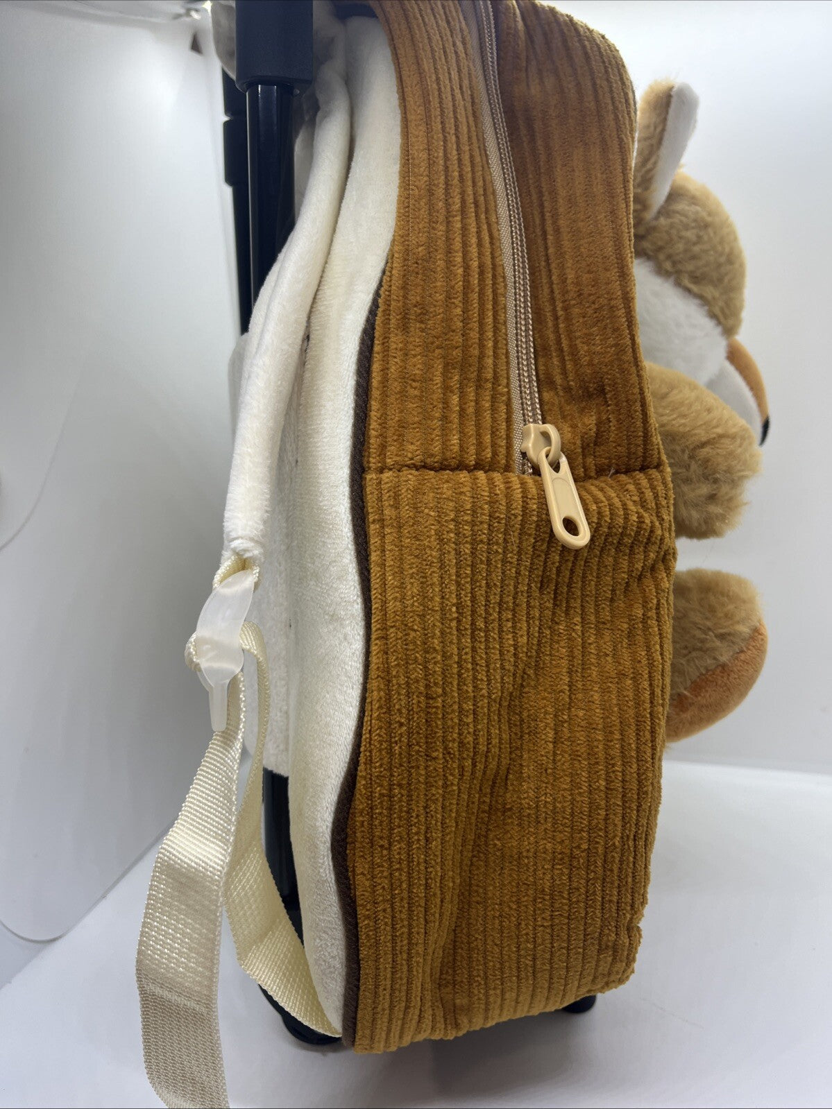 zaino zainetto trolley peluche volpe removibile asilo vacanza giochi perletti
