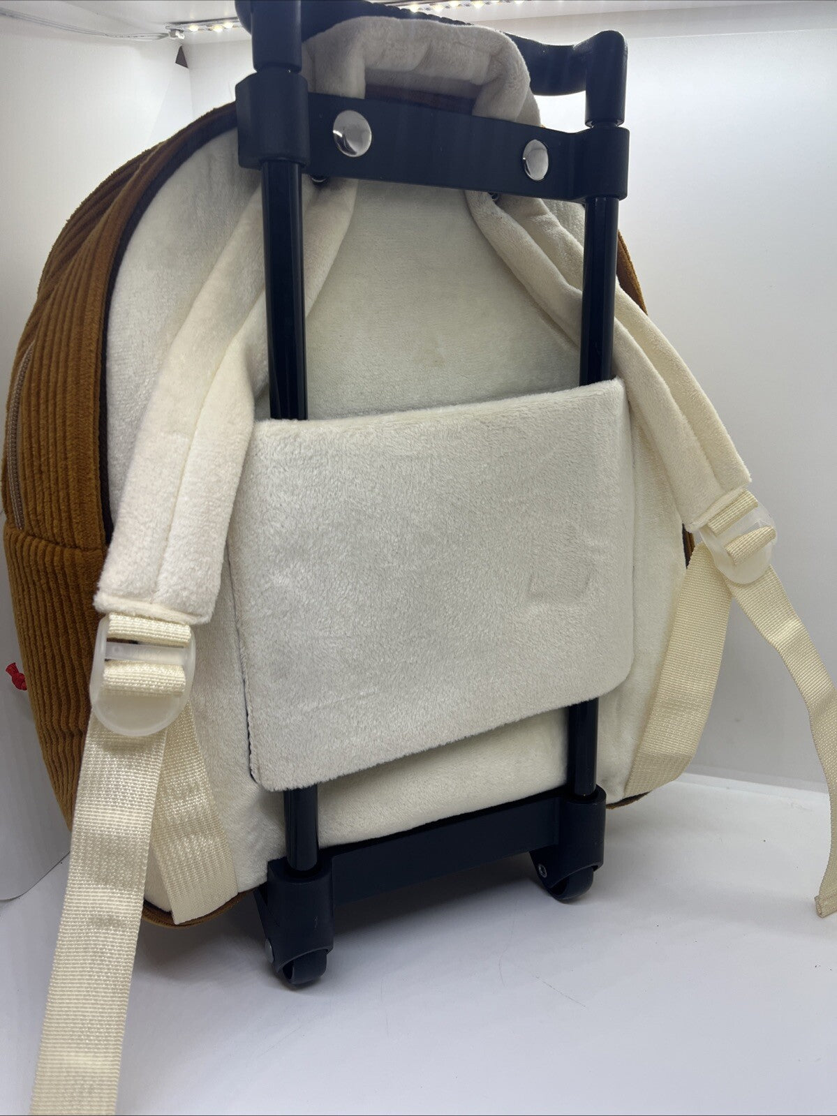 zaino zainetto trolley peluche volpe removibile asilo vacanza giochi perletti