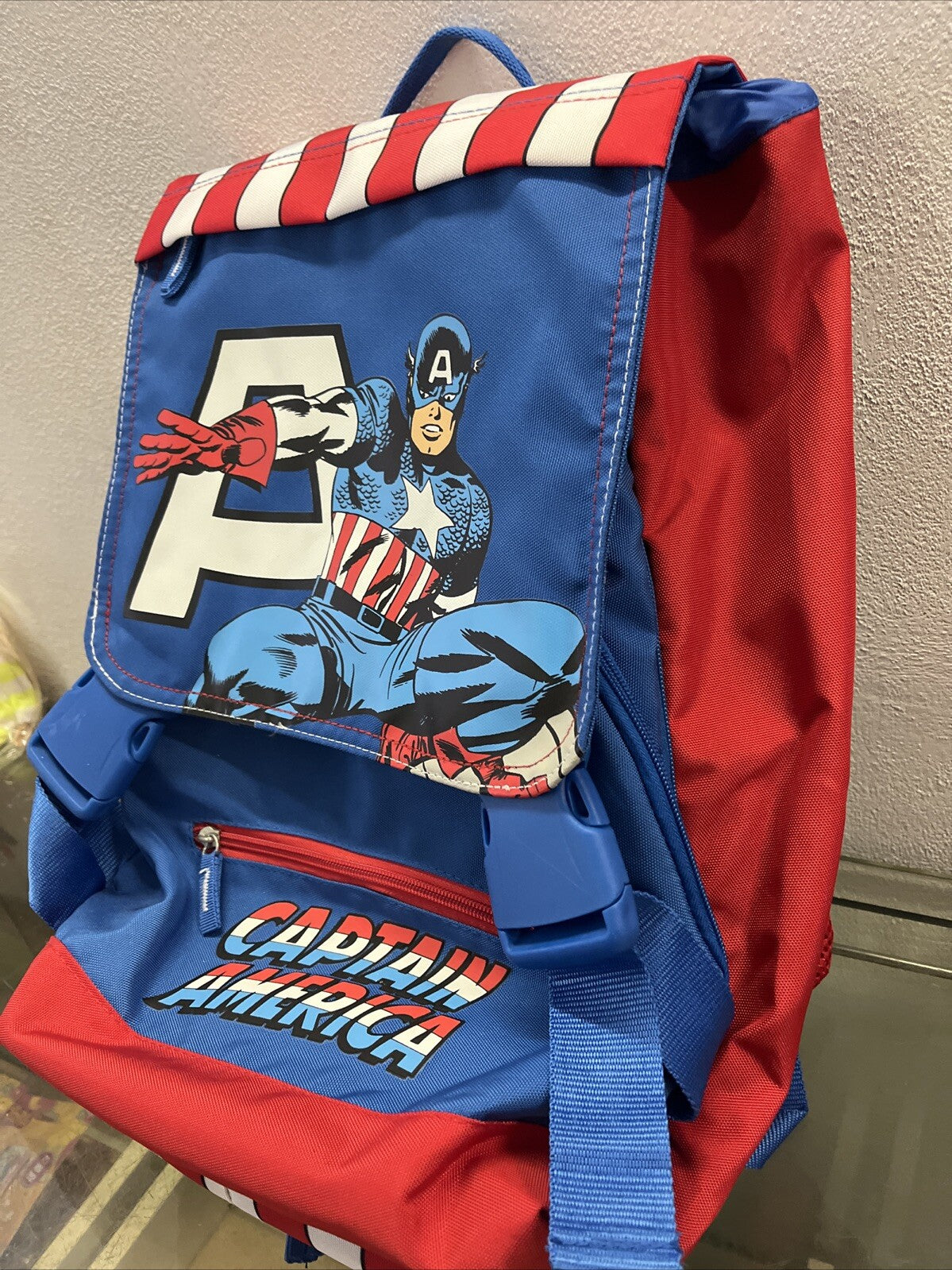 Zaino marvel avengers capitan america scuola sdoppiabile capiente