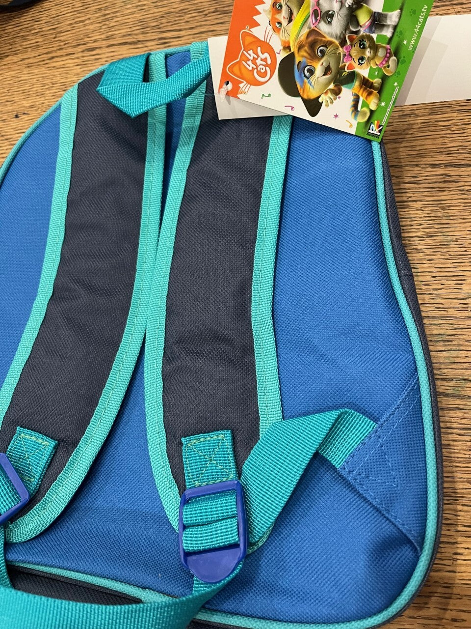 ZAINO ZAINETTO ASILO BAMBINI 44 GATTI CATS PAIETTES REVERSIBILI CAMBIA IMMAGINE