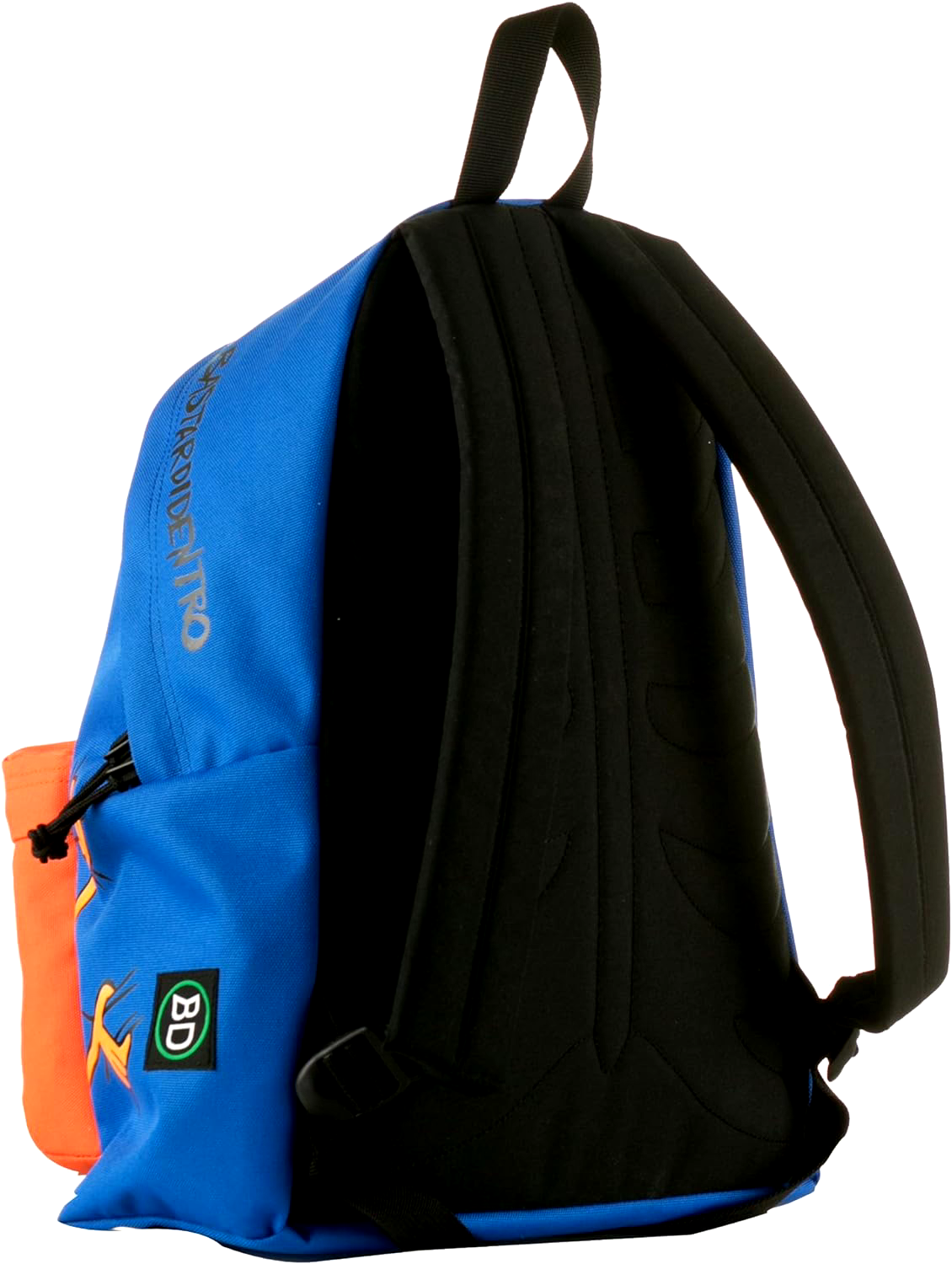 zaino bastardidentro americano blu arancione seven leggero comodo scuola vacanza