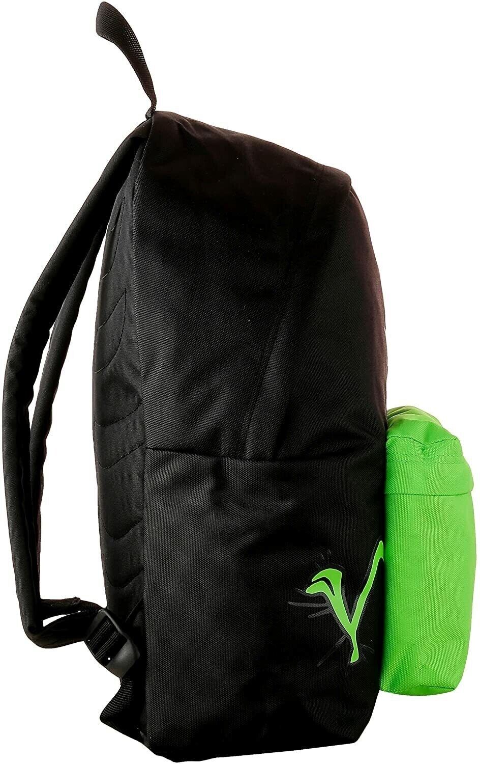 zaino bastardidentro americano nero verde by seven leggero comodo scuola vacanza