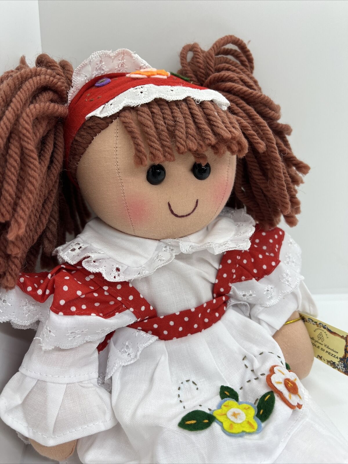 Bambola di pezza 33 cm tipo my doll collezione clarissa