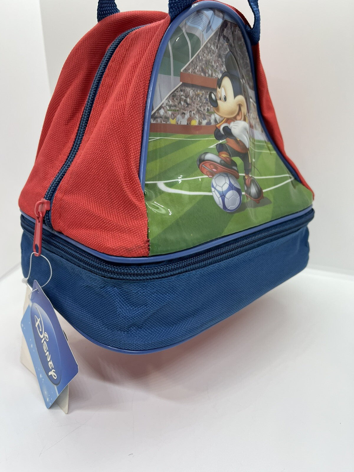 Cestino porta merenda ricreazione Topolino Mickey Mause Calcio bambini