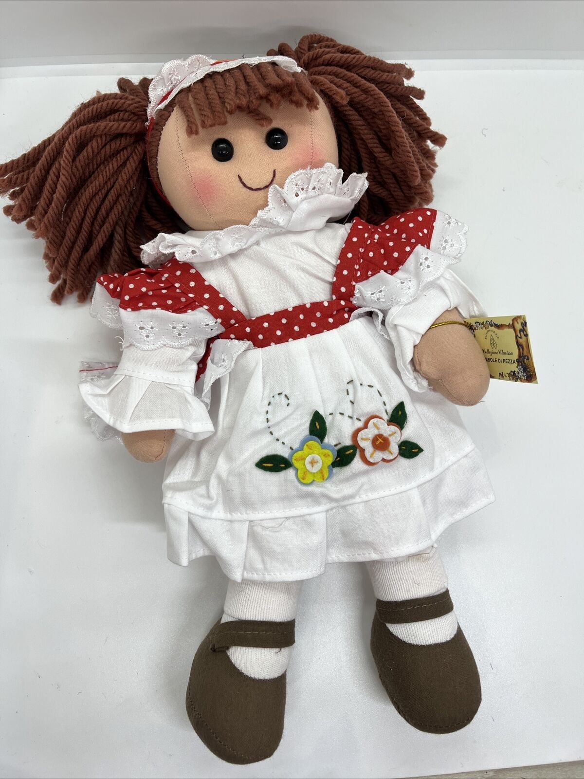 Bambola di pezza 33 cm tipo my doll collezione clarissa