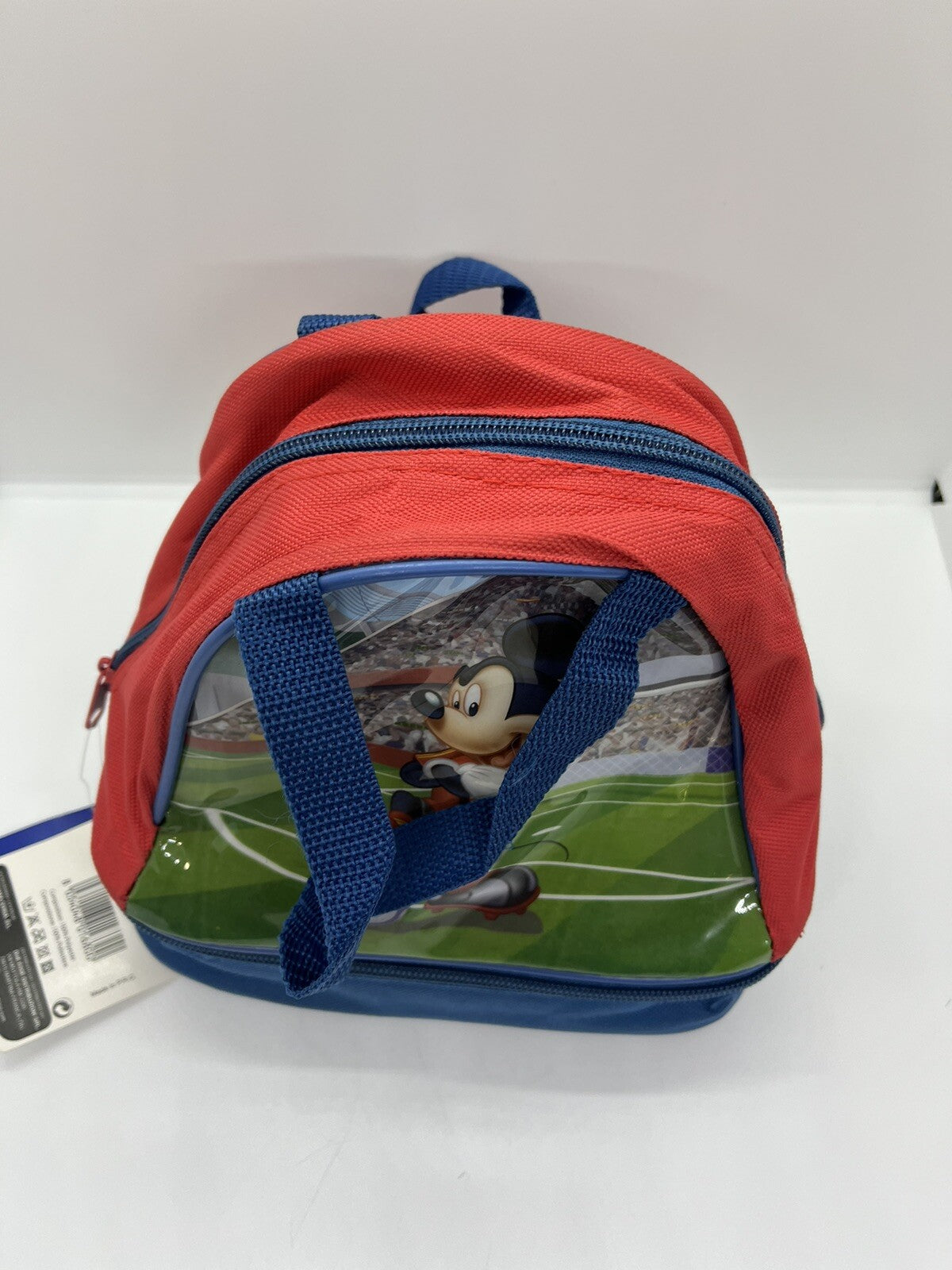 Cestino porta merenda ricreazione Topolino Mickey Mause Calcio bambini