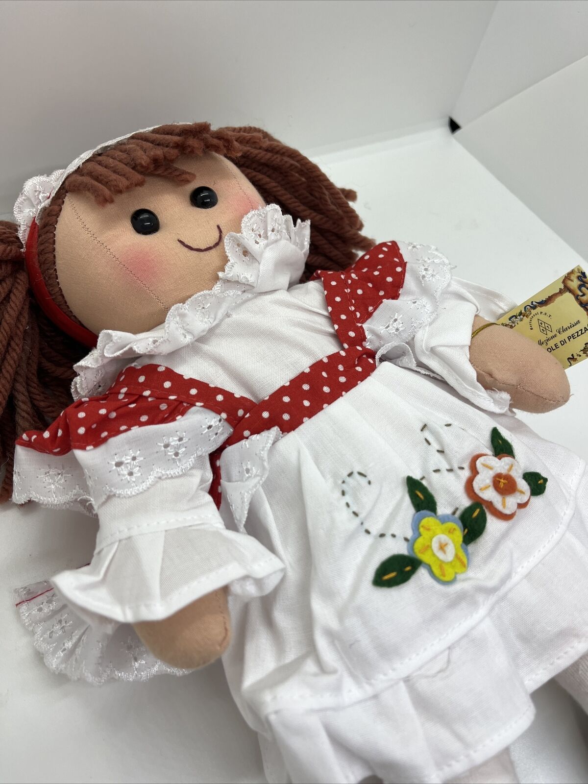Bambola di pezza 33 cm tipo my doll collezione clarissa