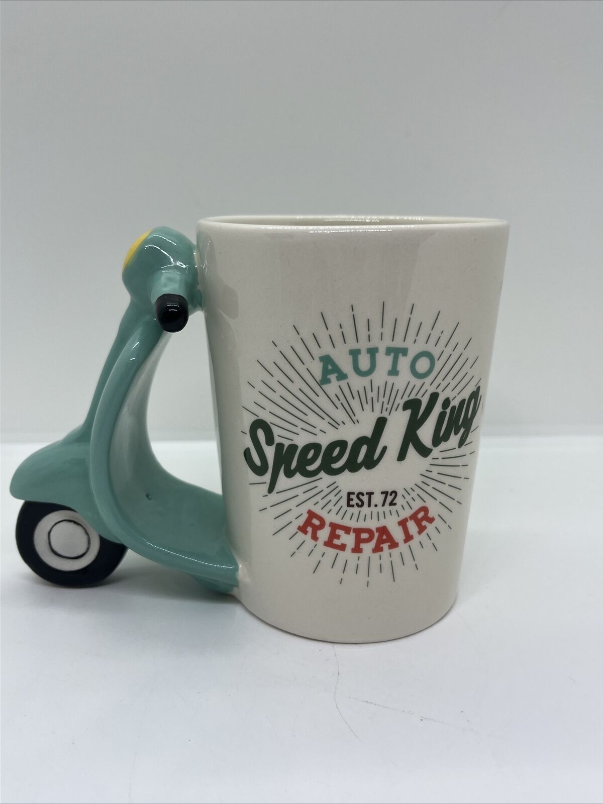 tazza colazione 3d mug vespa club motori manico motorino