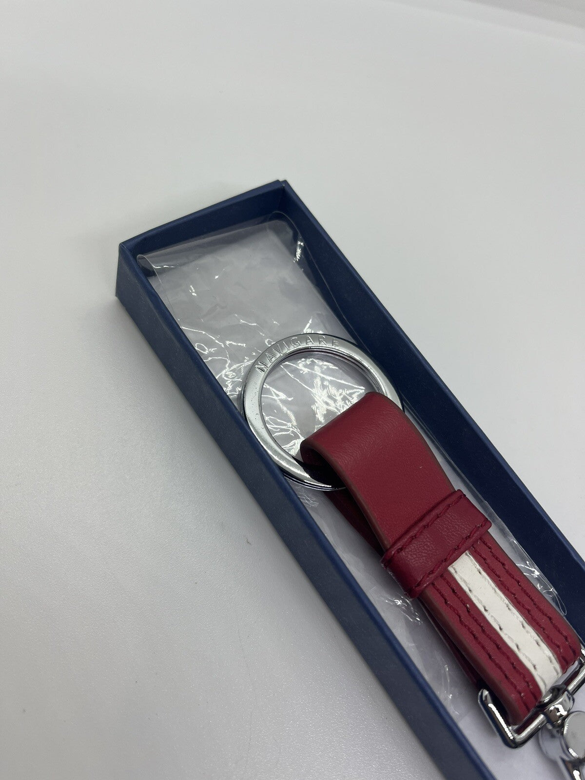 PORTACHIAVI IDEA REGALO NOVITÀ NAVIGARE ROSSO 13 CM UOMO DONNA REGALO FESTA