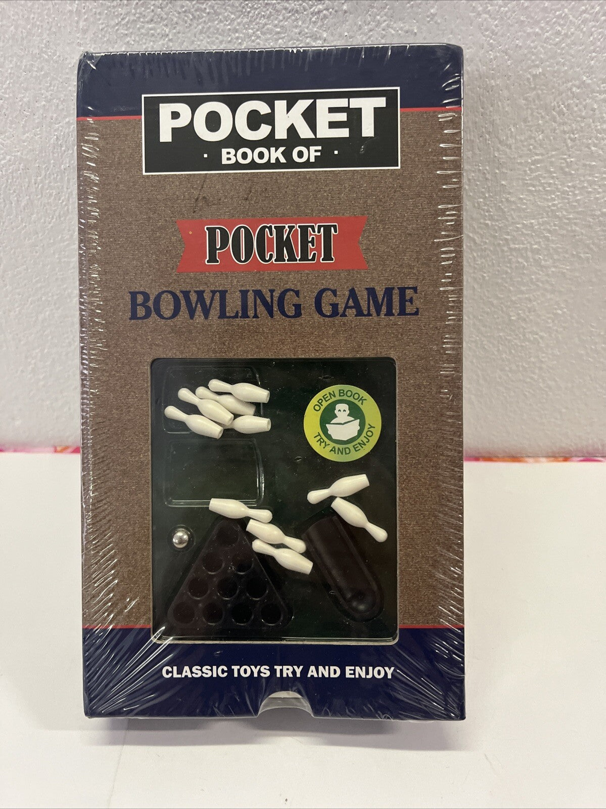 mini gioco pocket book of bowling game toy divertente gioco da tavolo